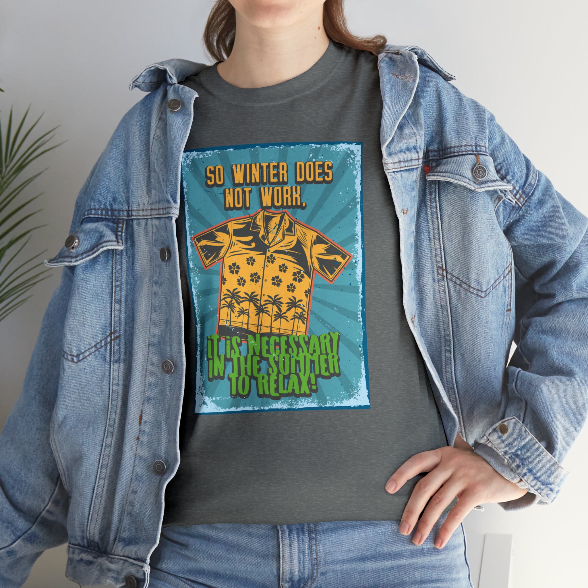 Relaxed Summer (Graphic) - Unisex T-Shirt