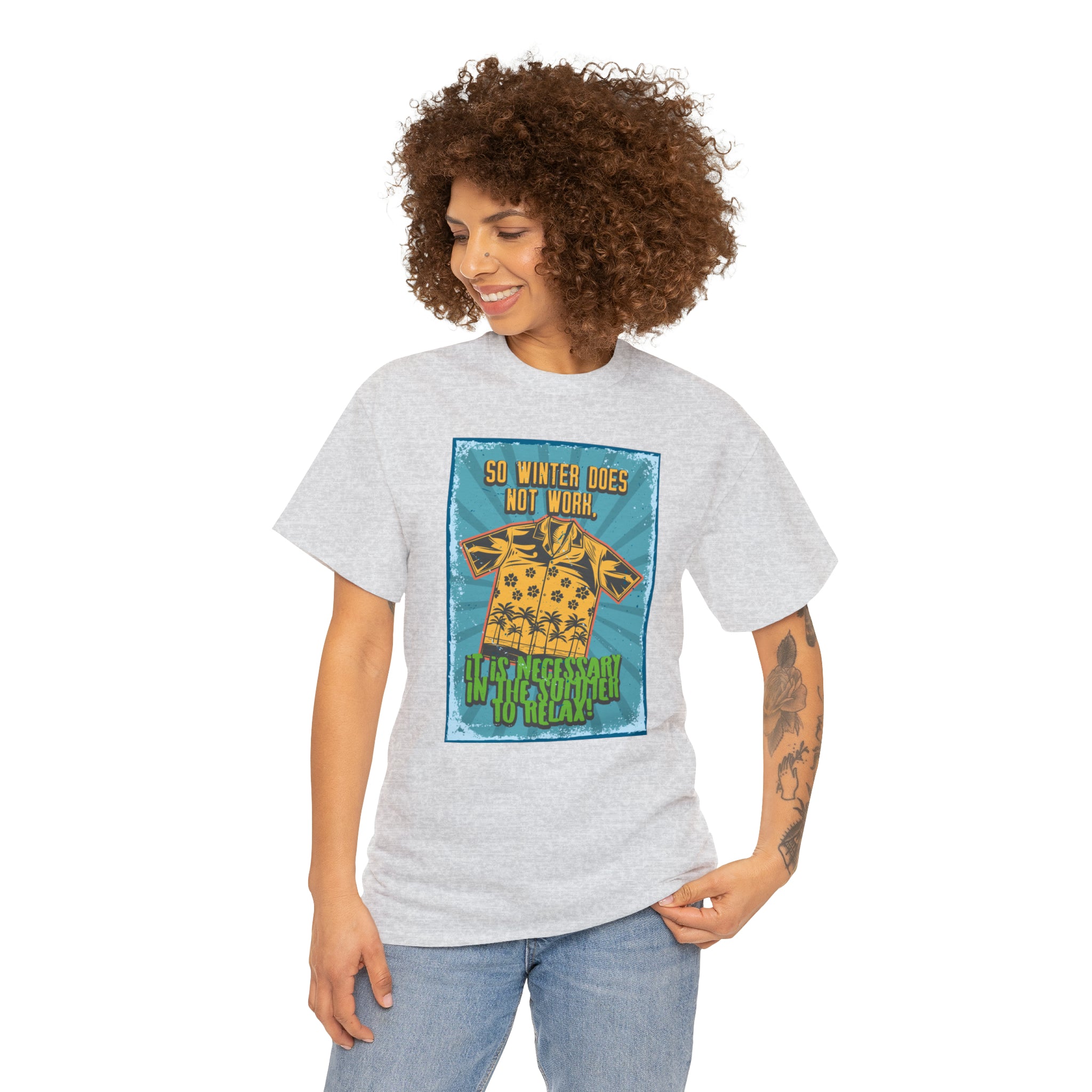 Relaxed Summer (Graphic) - Unisex T-Shirt