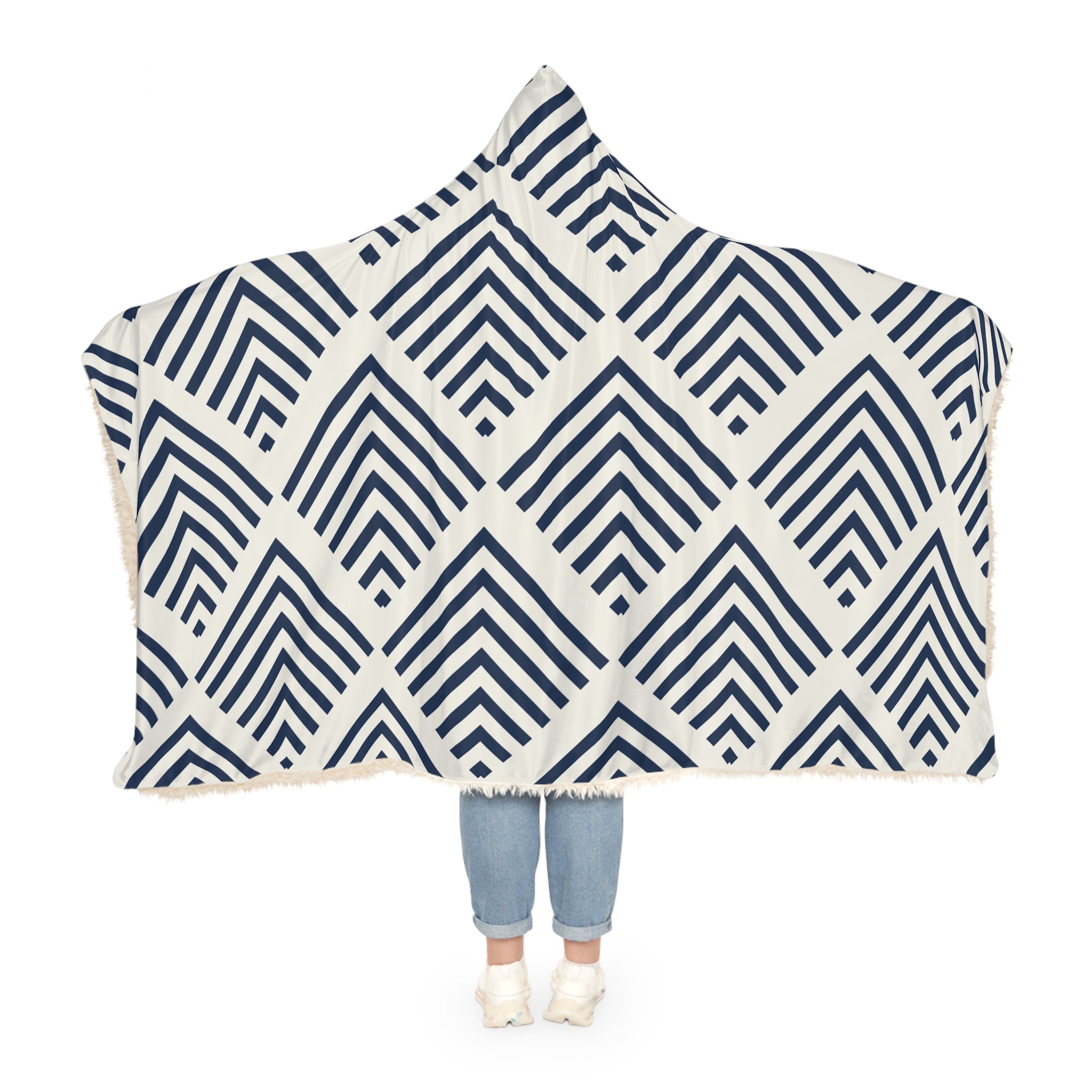 Abstract Pattern Snuggle Blanket