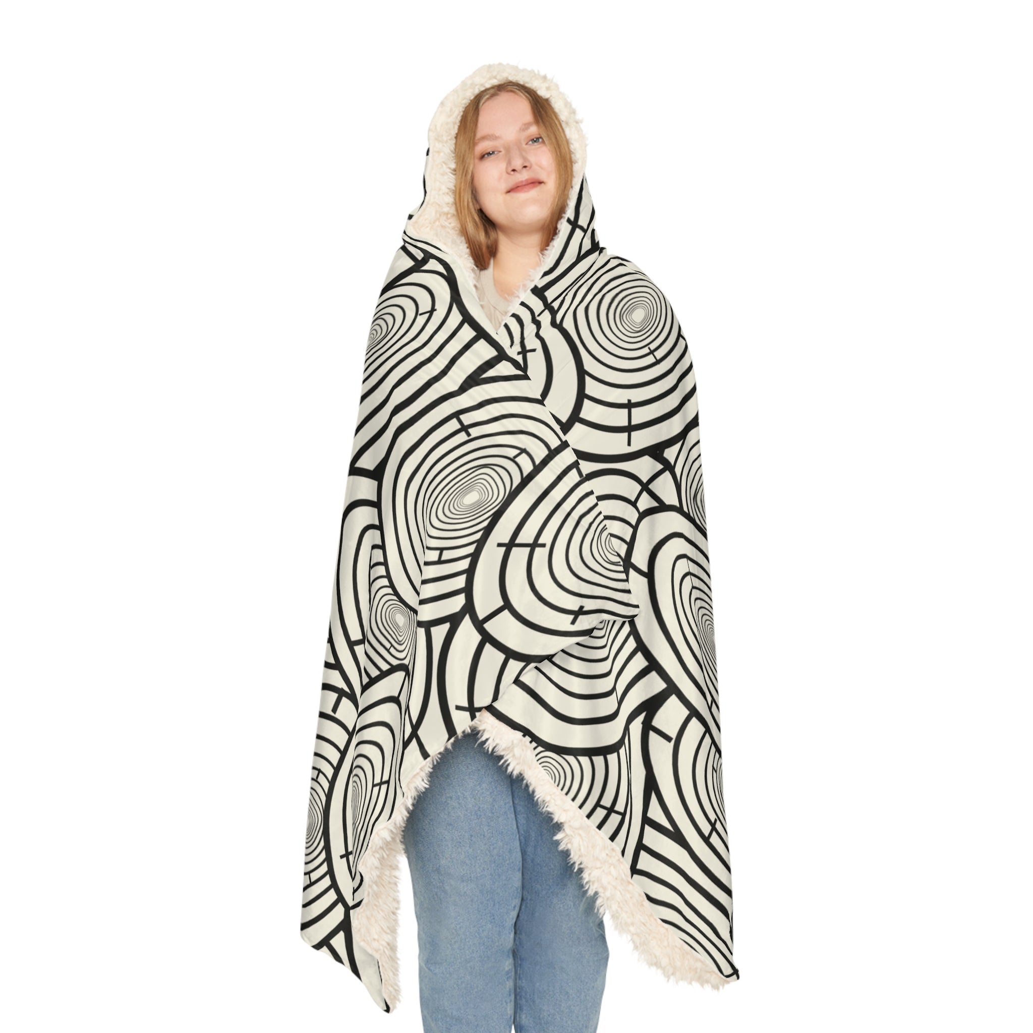 Abstract Pattern Snuggle Blanket