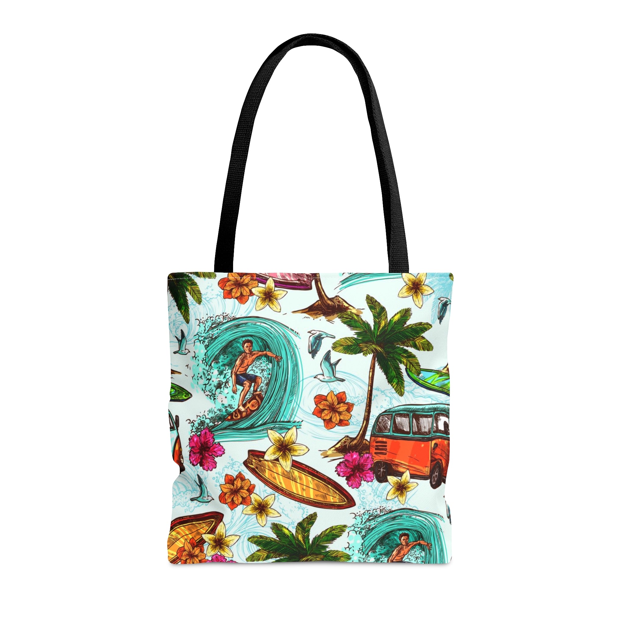 Retro Tribal Pattern (AOP) Tote Bag