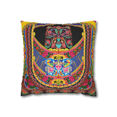 Truck Art Printed Cushion - Spun Polyester Square Pillow Case