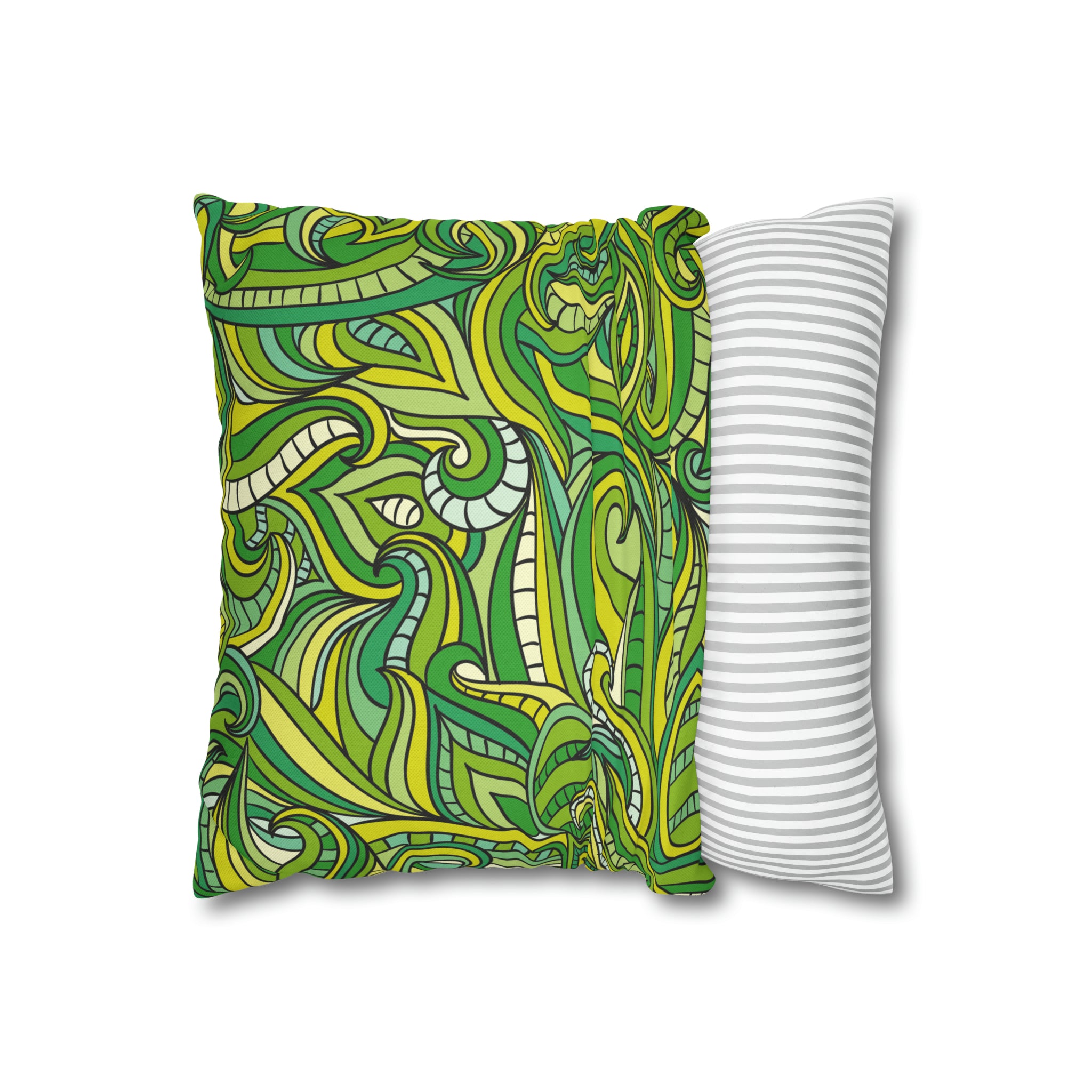 Retro Cushion - Spun Polyester Square Pillow Case