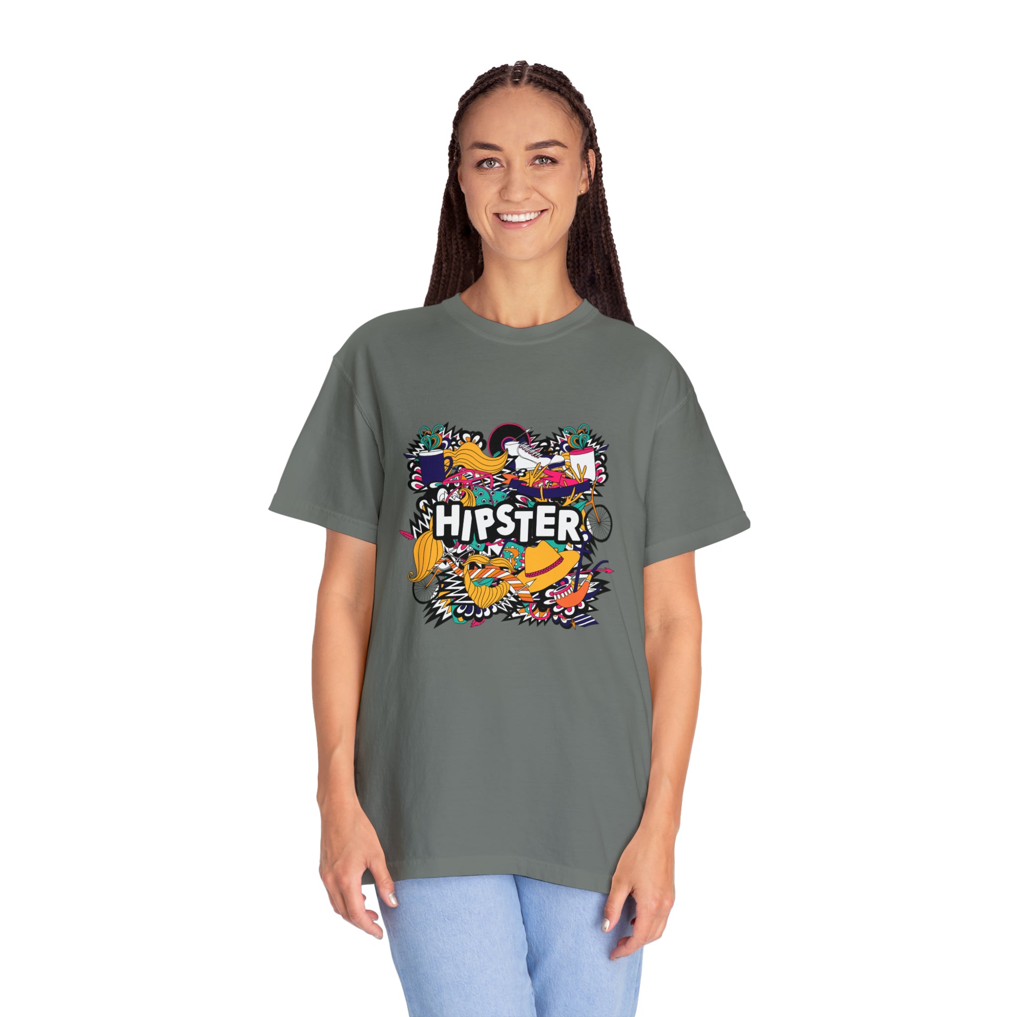 Graphic Garment-Dyed Unisex Tee