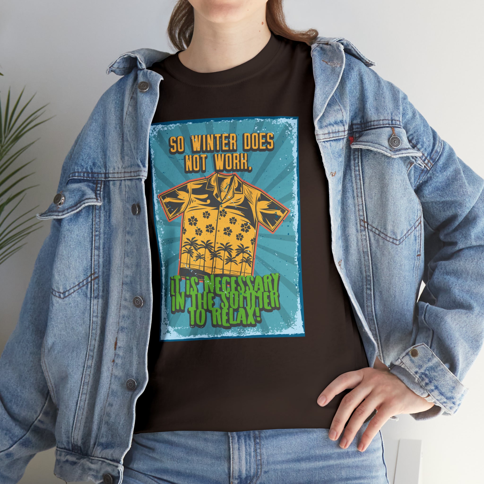 Relaxed Summer (Graphic) - Unisex T-Shirt