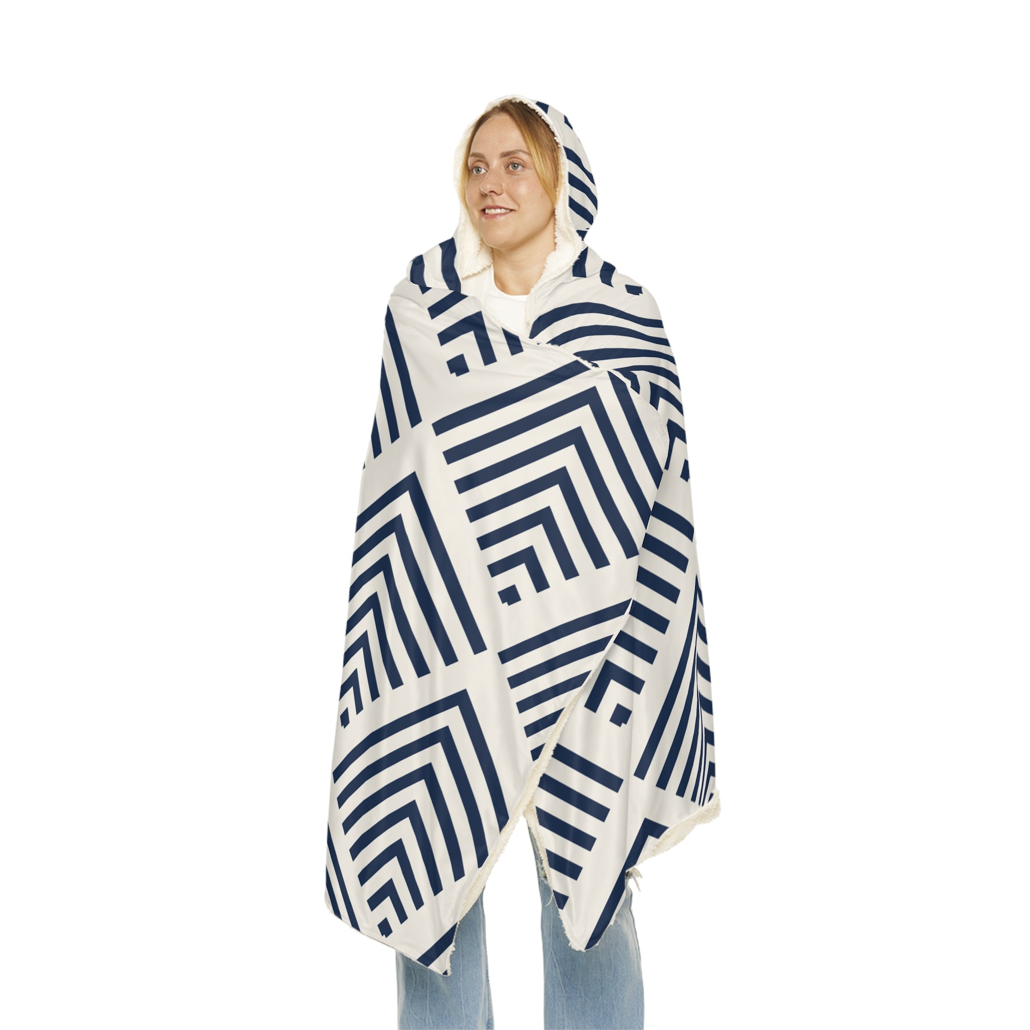 Abstract Pattern Snuggle Blanket