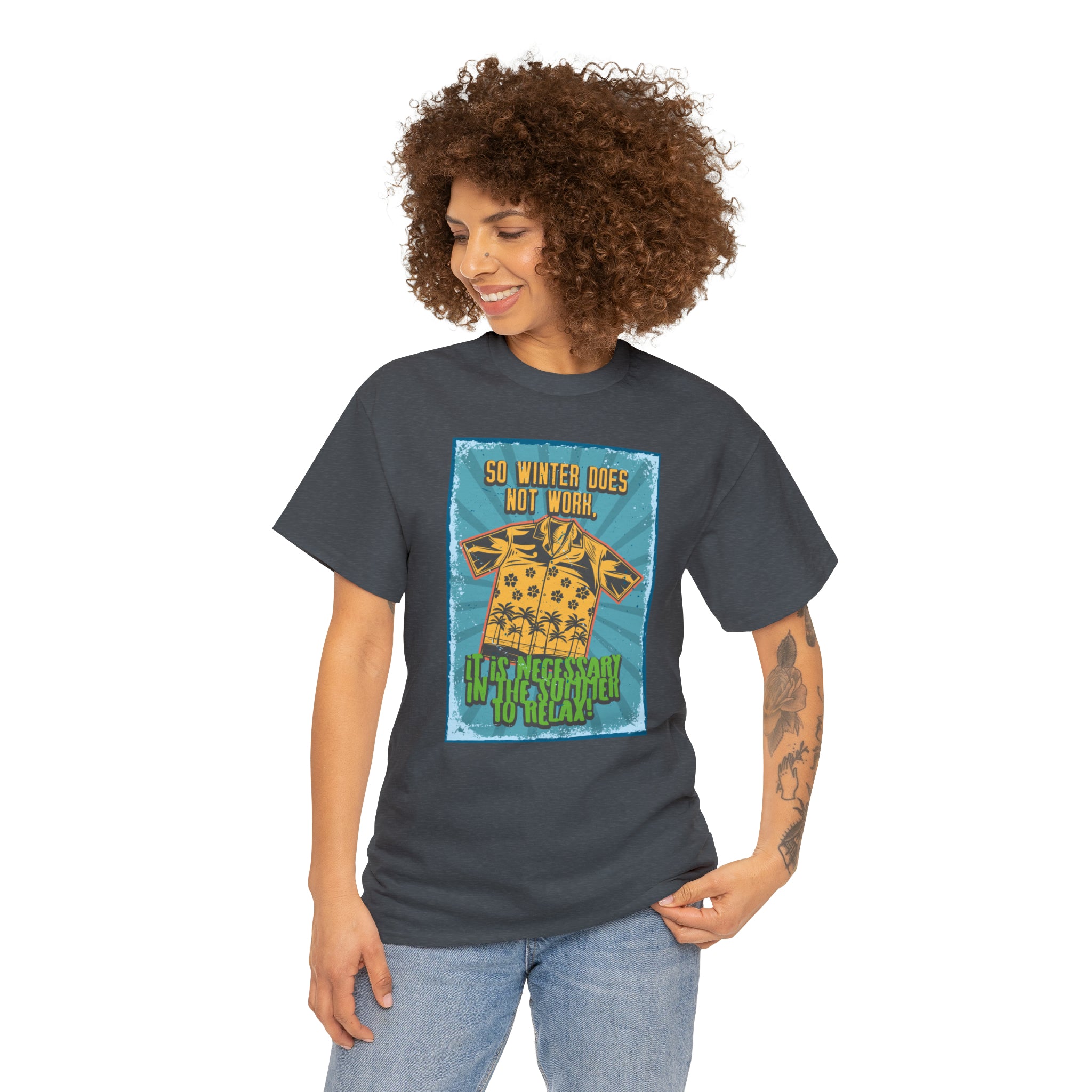 Relaxed Summer (Graphic) - Unisex T-Shirt