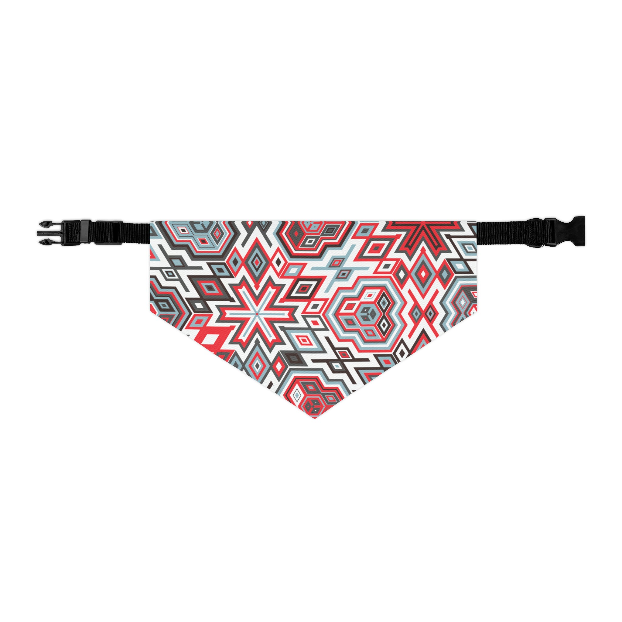 Pet Aztec Pattern Bandana Collar