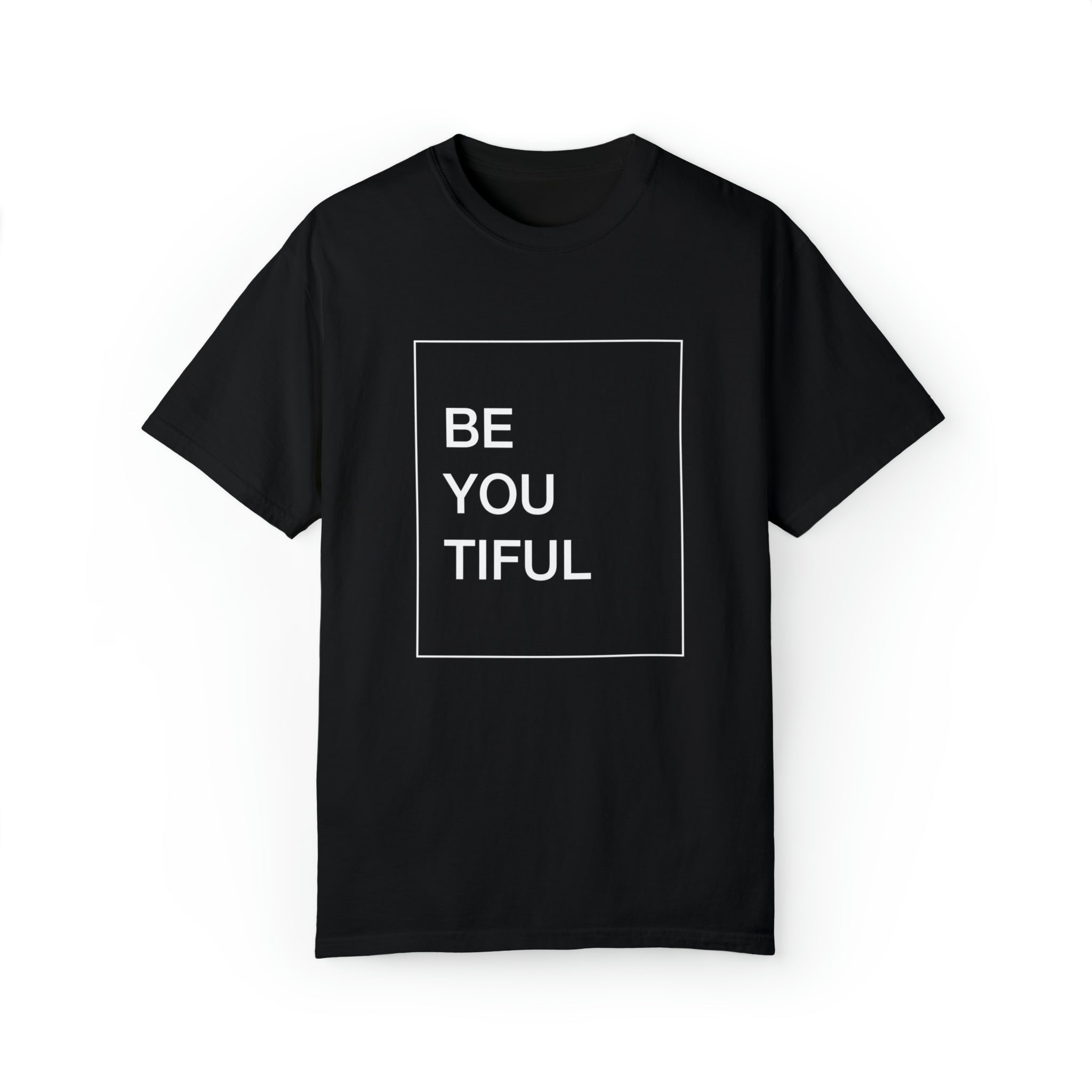 Slogan Garment-Dyed Unisex Tee