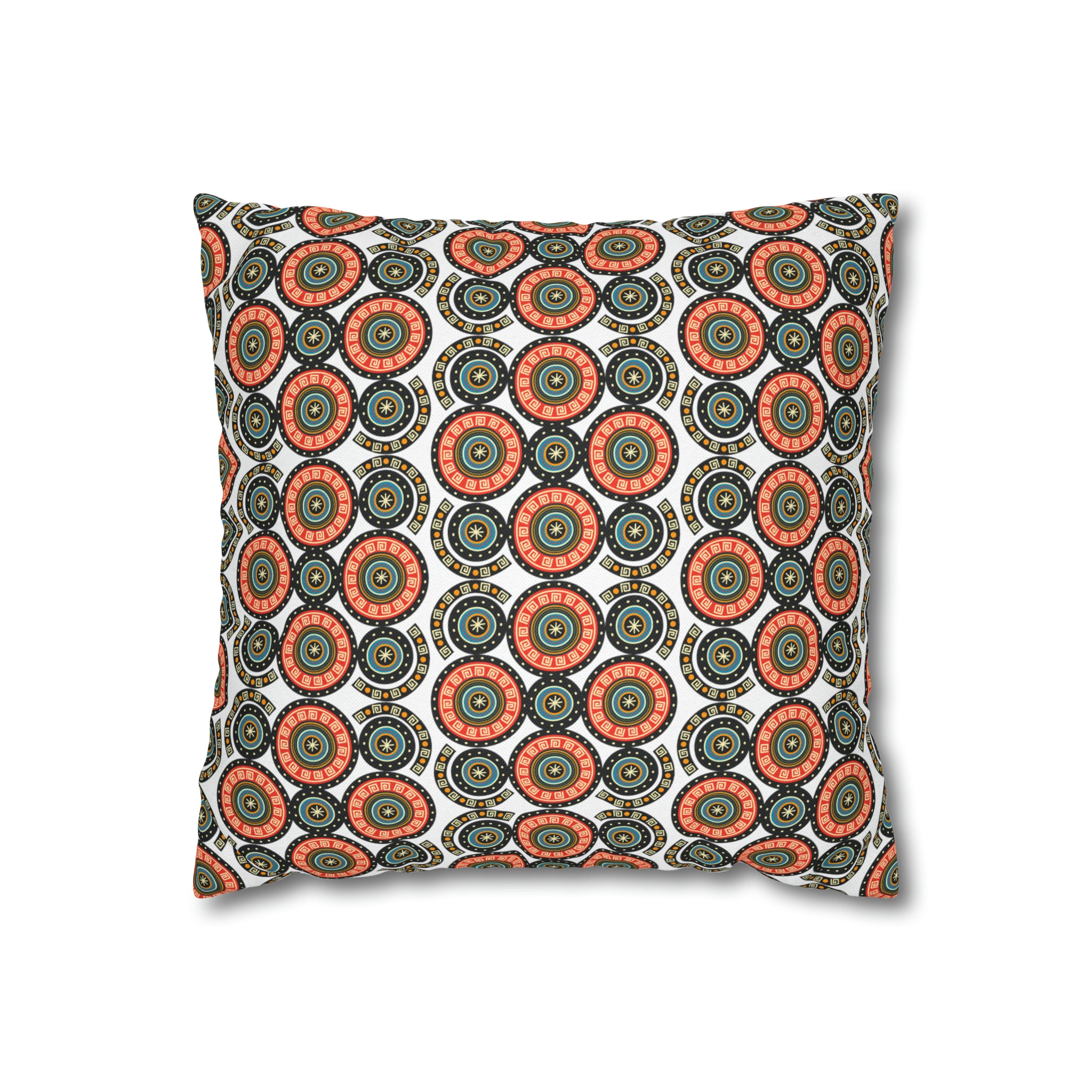 Retro Cushion (Printed) - Spun Polyester Square Pillow Case