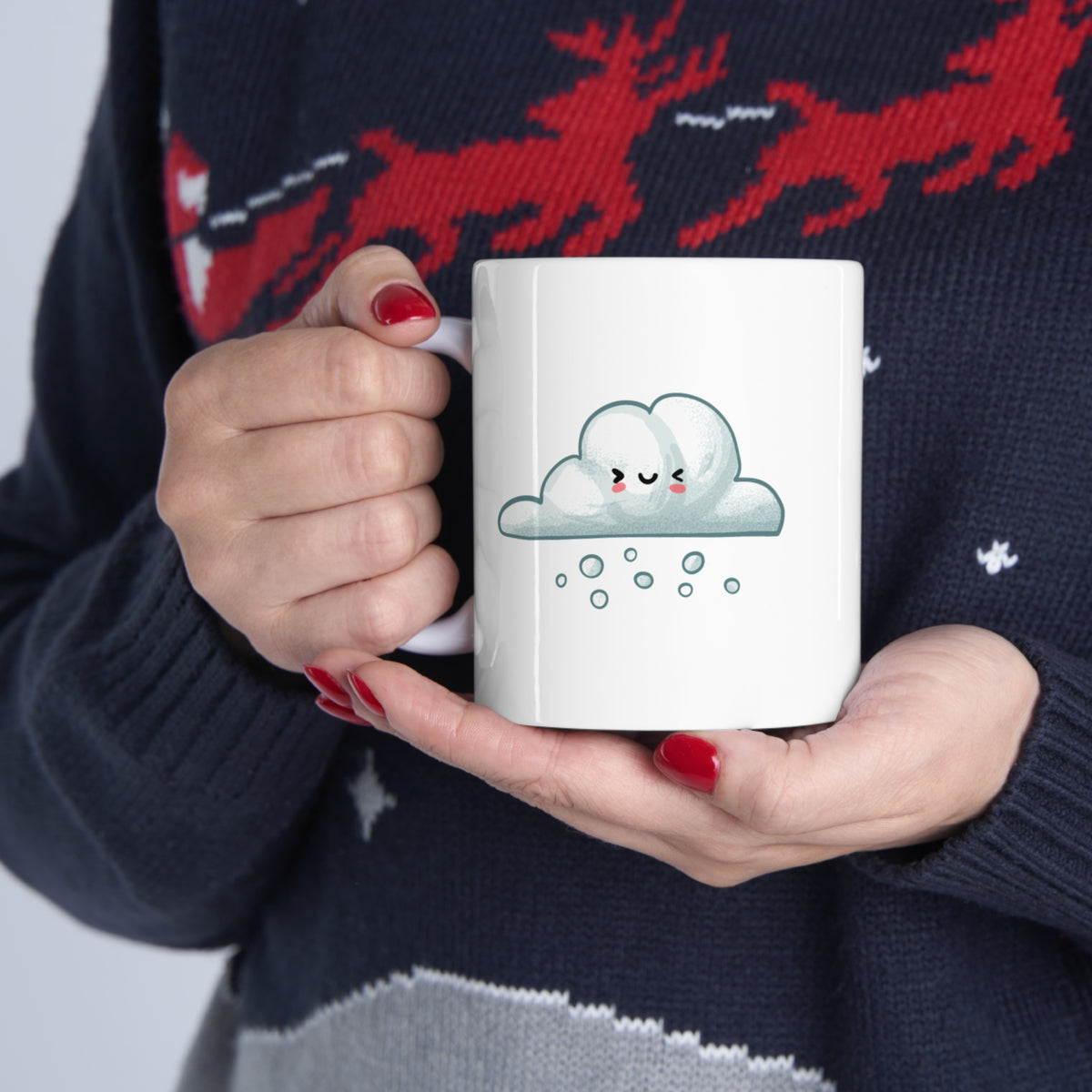 Happy Cloud Printed Mug - 11 OZ