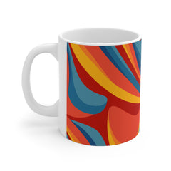 Psychedelic Retro (Printed) Mug - 11 OZ