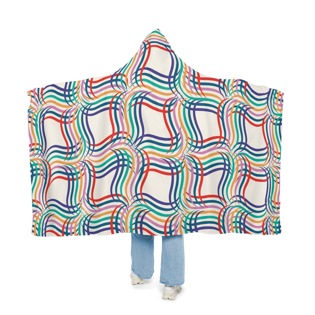 Abstract Pattern Snuggle Blanket