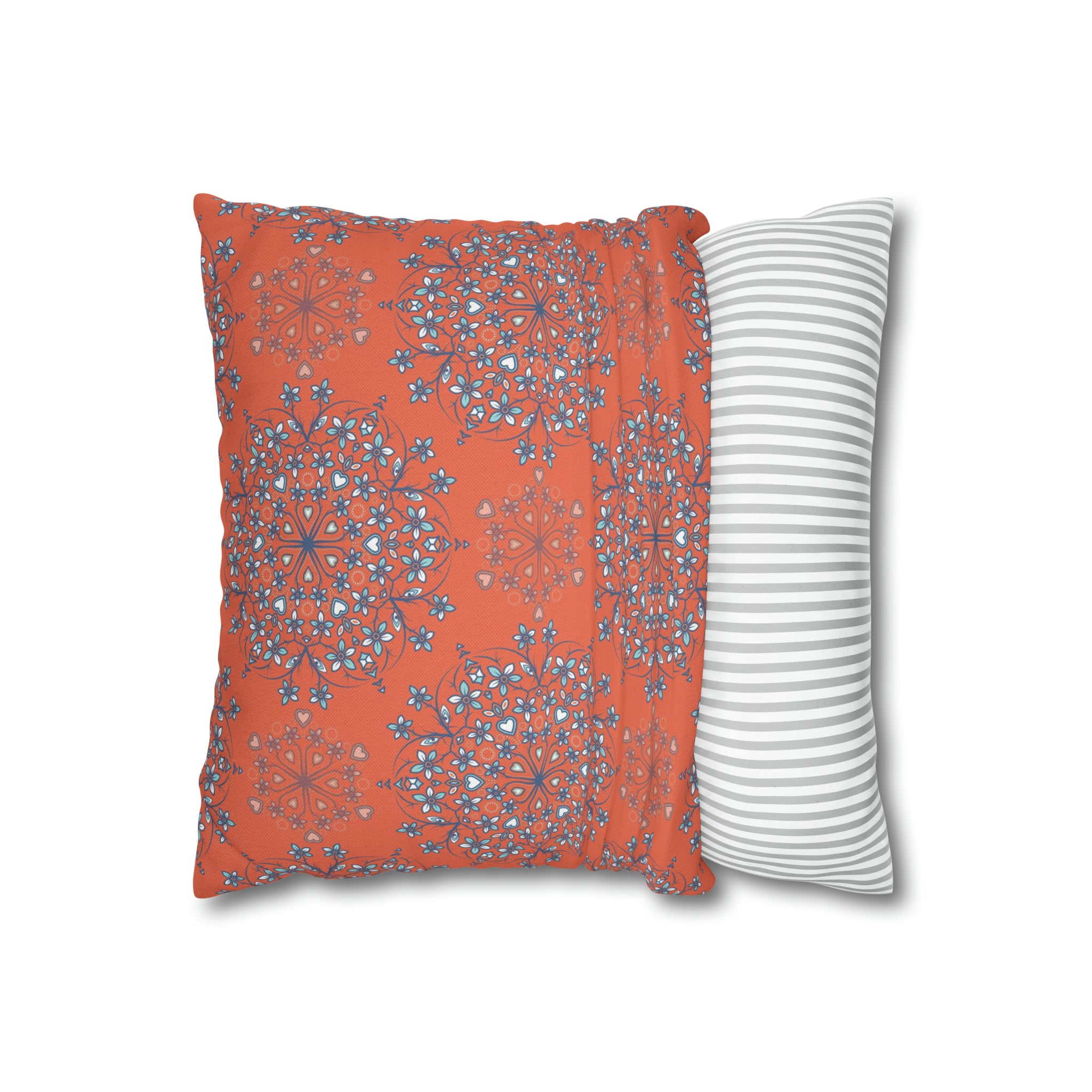 Ethnic Cushion - Spun Polyester Square Pillow Case