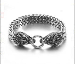 Men's Fashion Retro Titanium Steel Bracelet