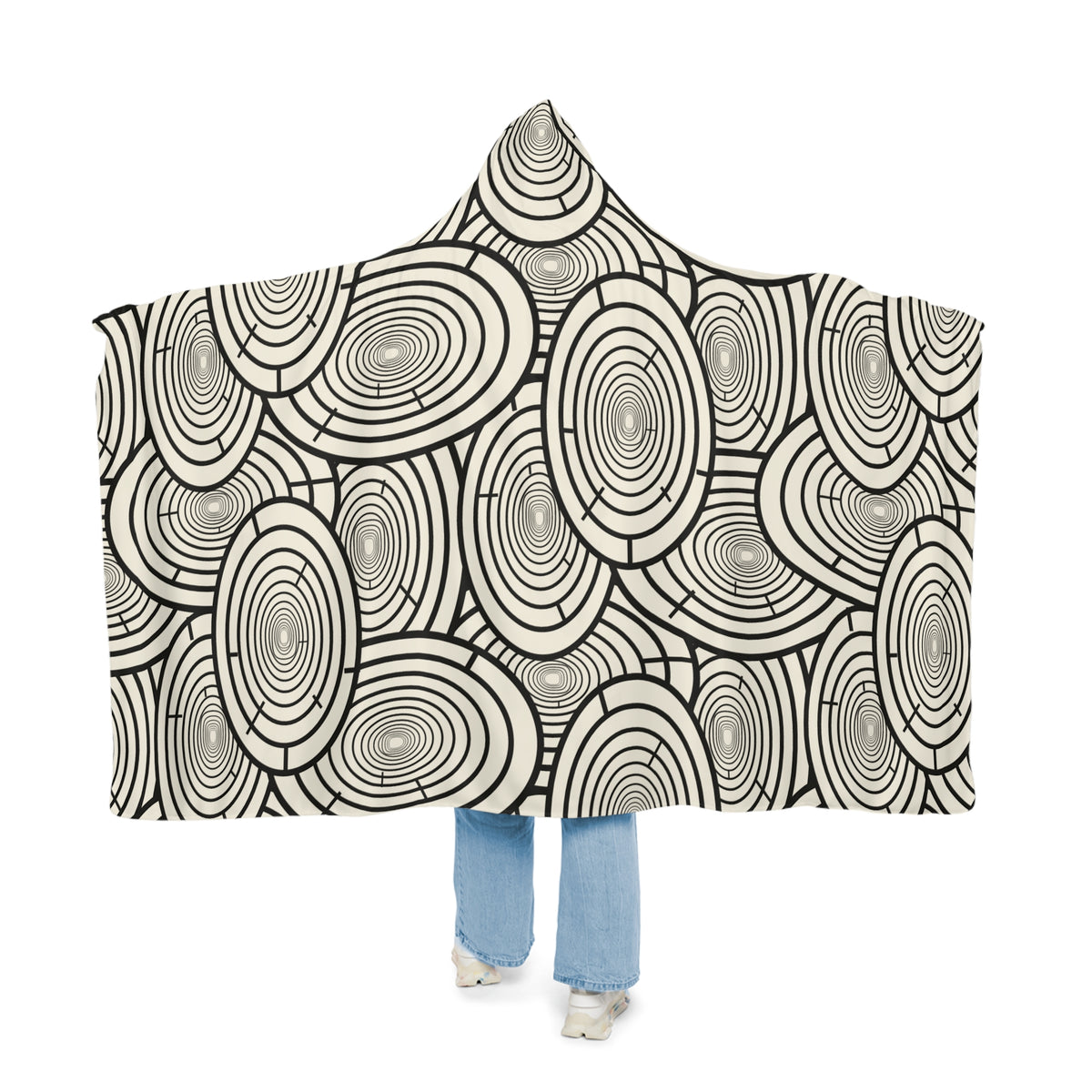 Abstract Pattern Snuggle Blanket