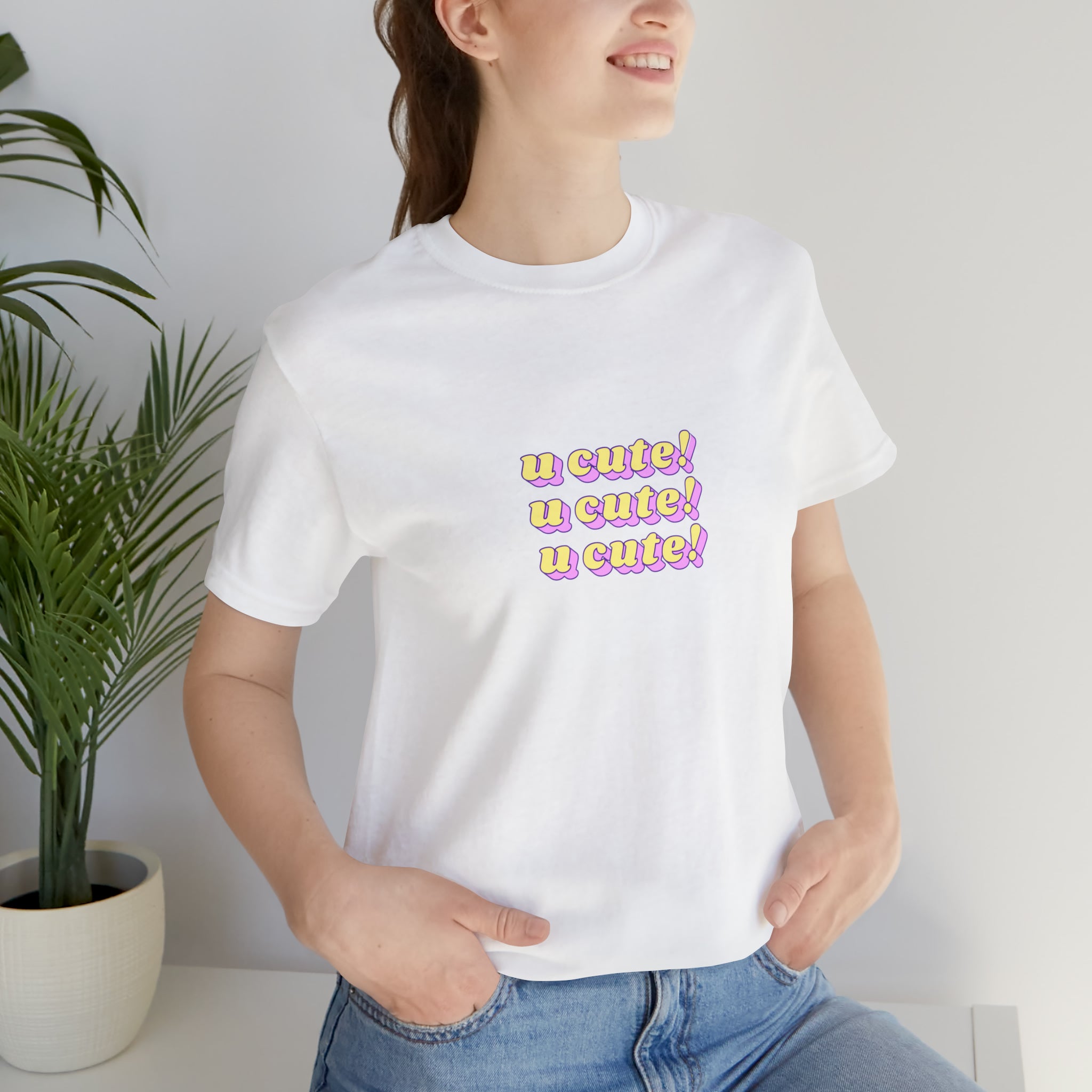 Slogan Jersey Women Tee