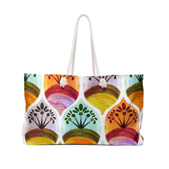 Watercolor Tribal Pattern (AOP) Weekender Bag