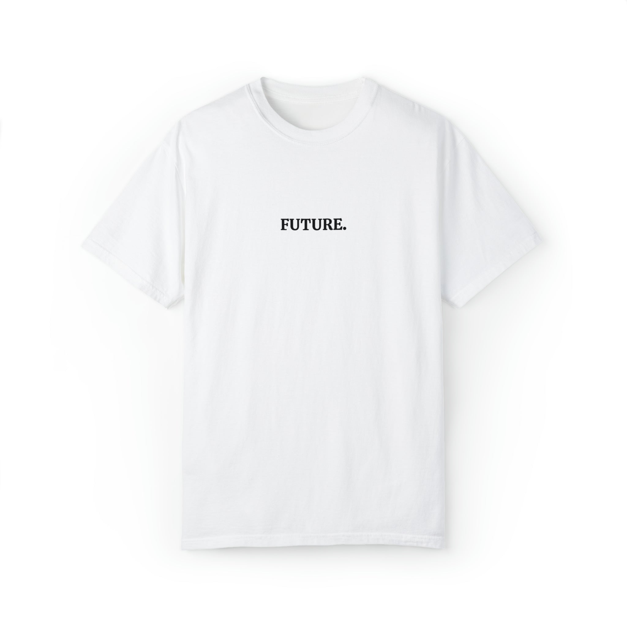 Slogan Garment-Dyed Unisex Tee