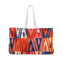 Watercolor Geometric Pattern (AOP) Weekender Bag