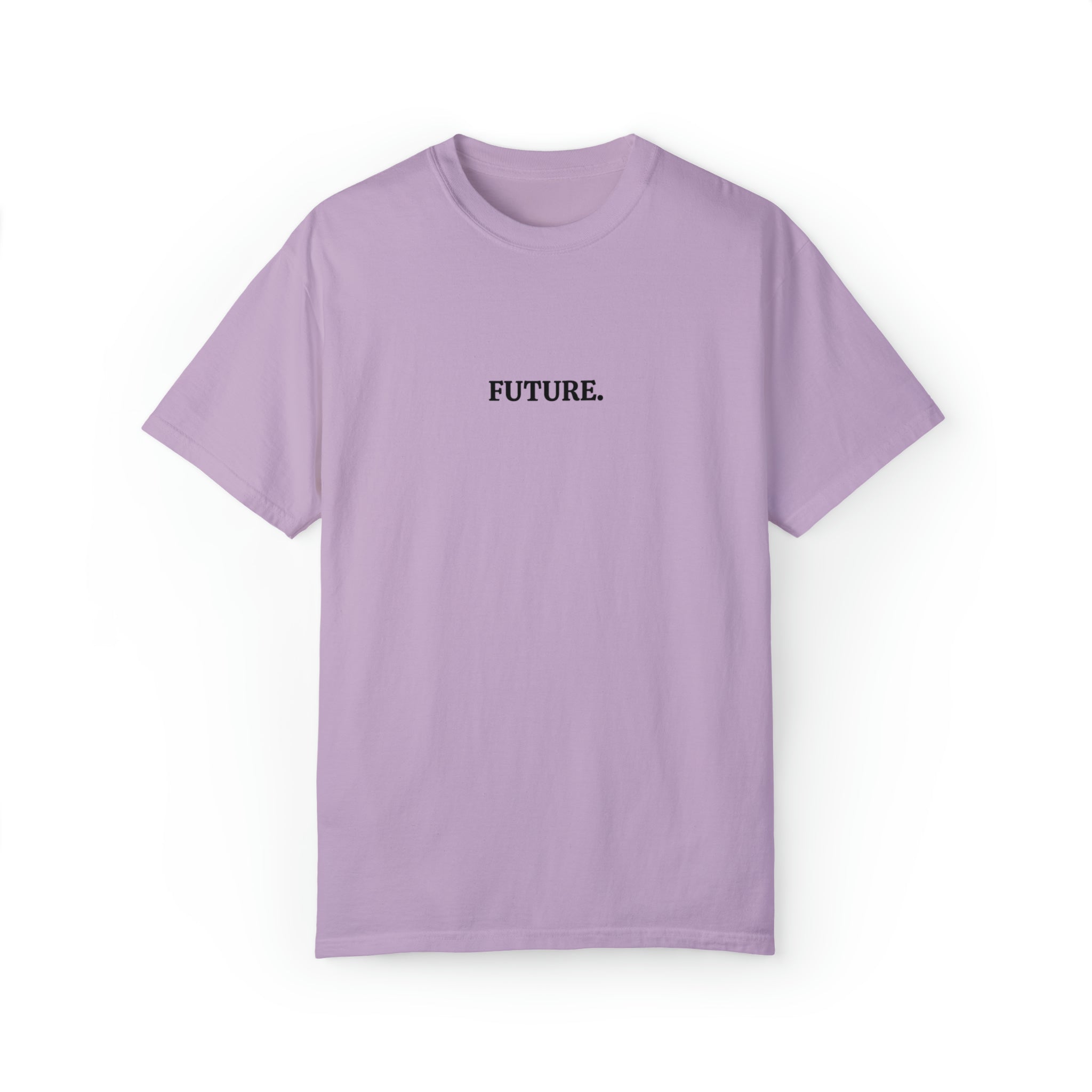 Slogan Garment-Dyed Unisex Tee