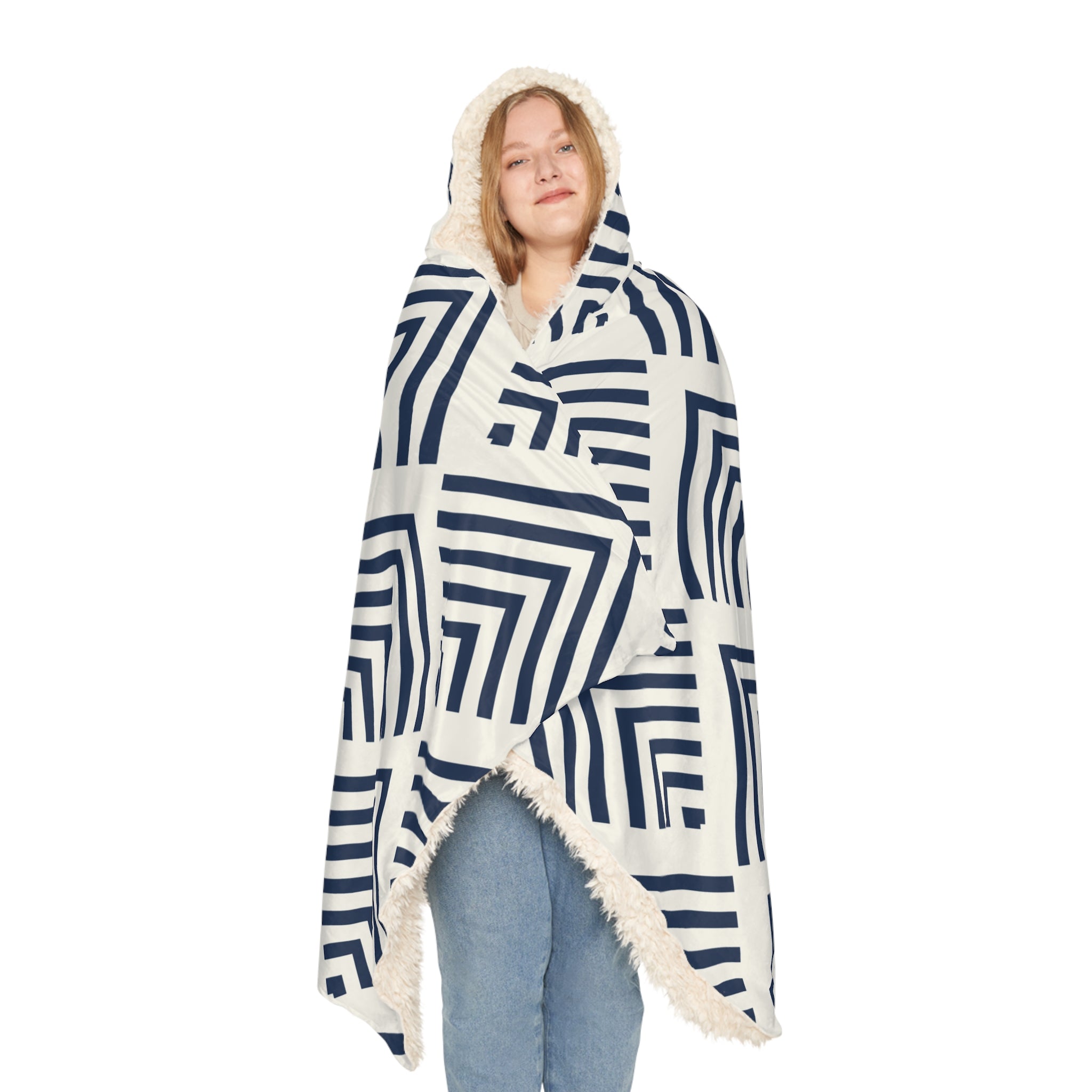 Abstract Pattern Snuggle Blanket