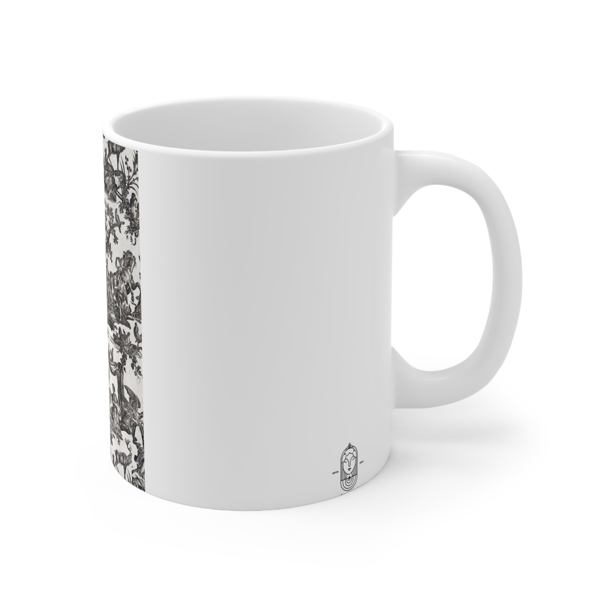 Vintage French Toile (Graphic) Mug - 11 OZ