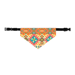 Pet Aztec Pattern Bandana Collar