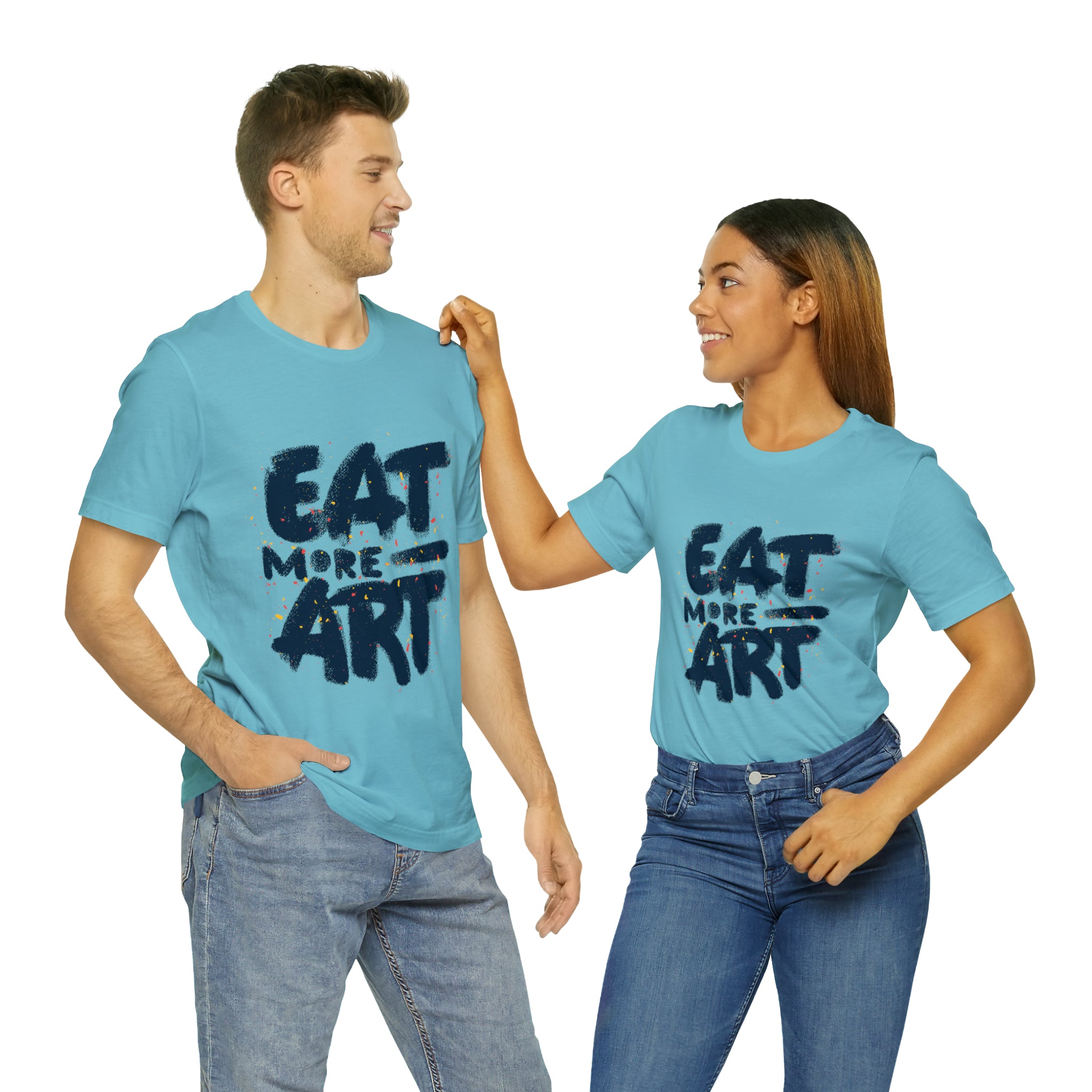 Eat More Art (Graphic) - Unisex T-Shirt