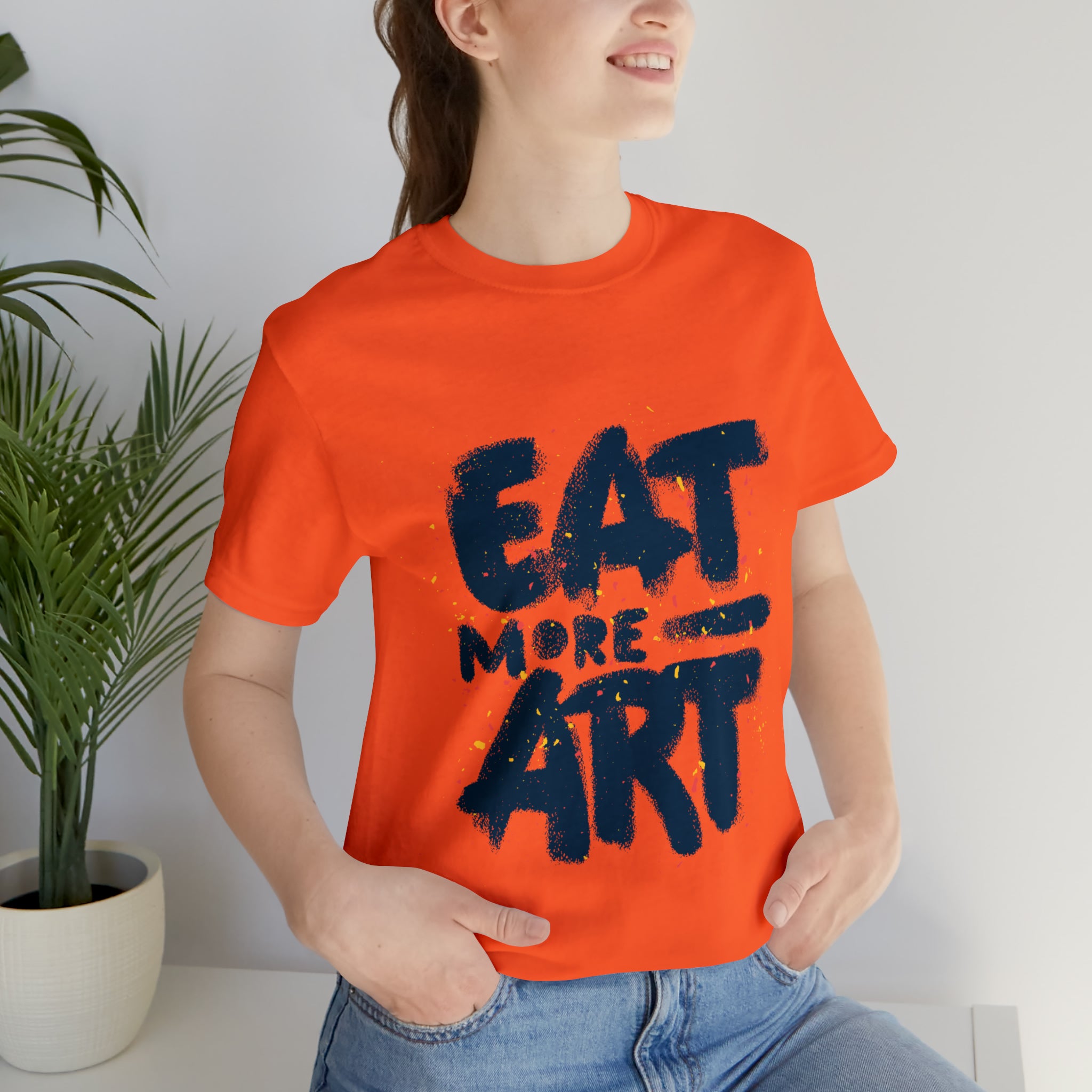 Eat More Art (Graphic) - Unisex T-Shirt