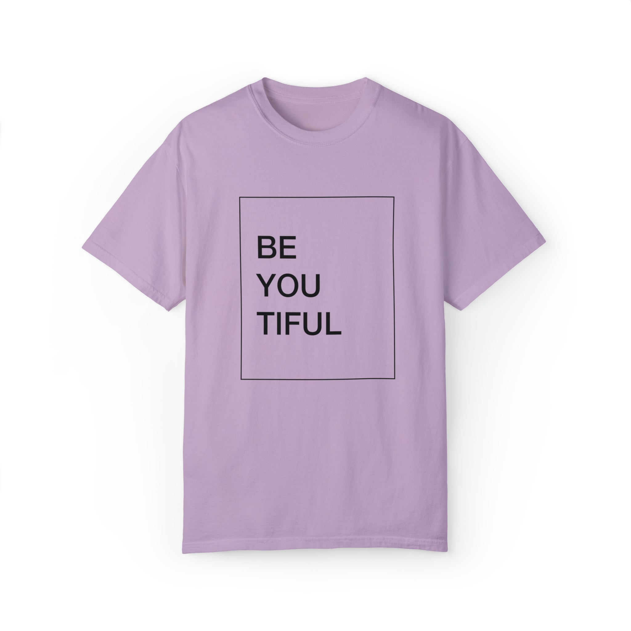 Slogan Garment-Dyed Unisex Tee