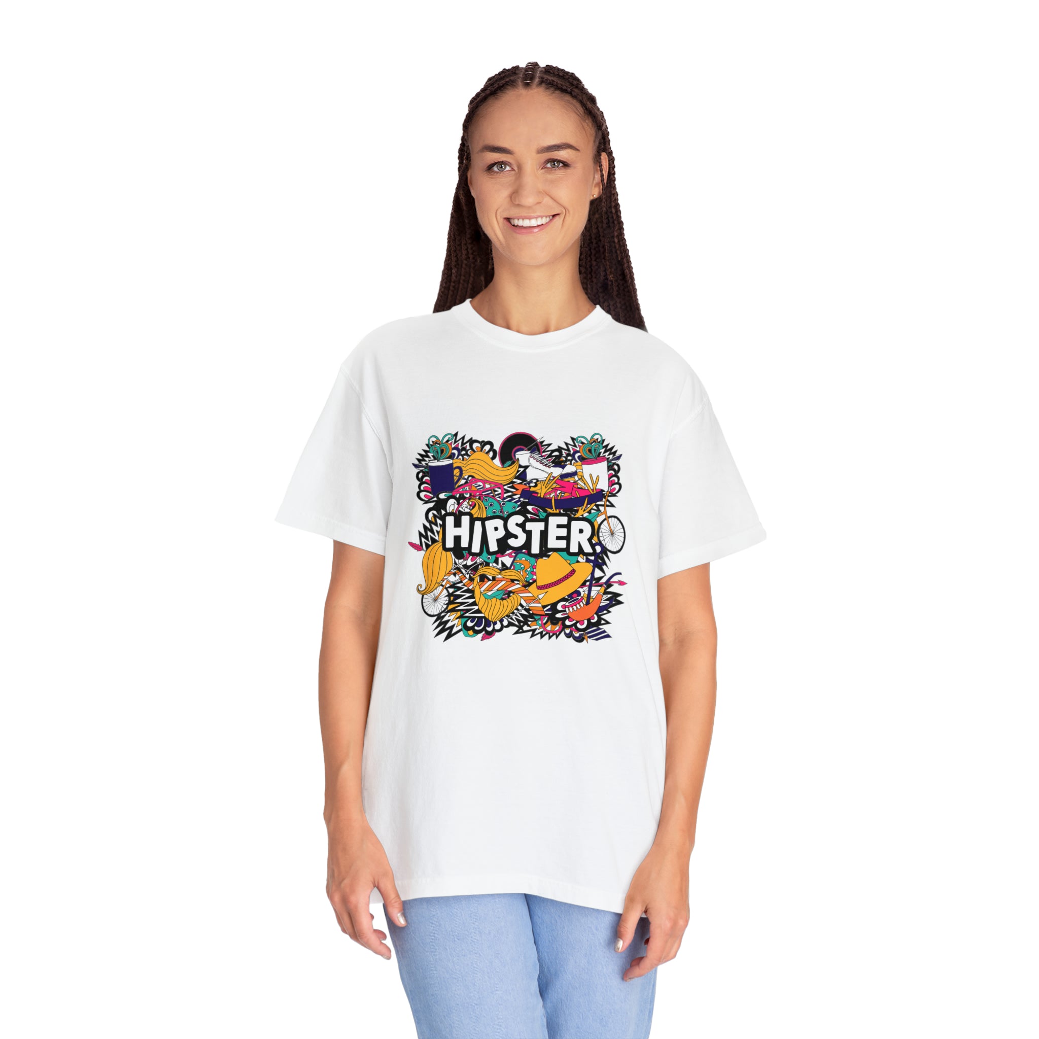 Graphic Garment-Dyed Unisex Tee