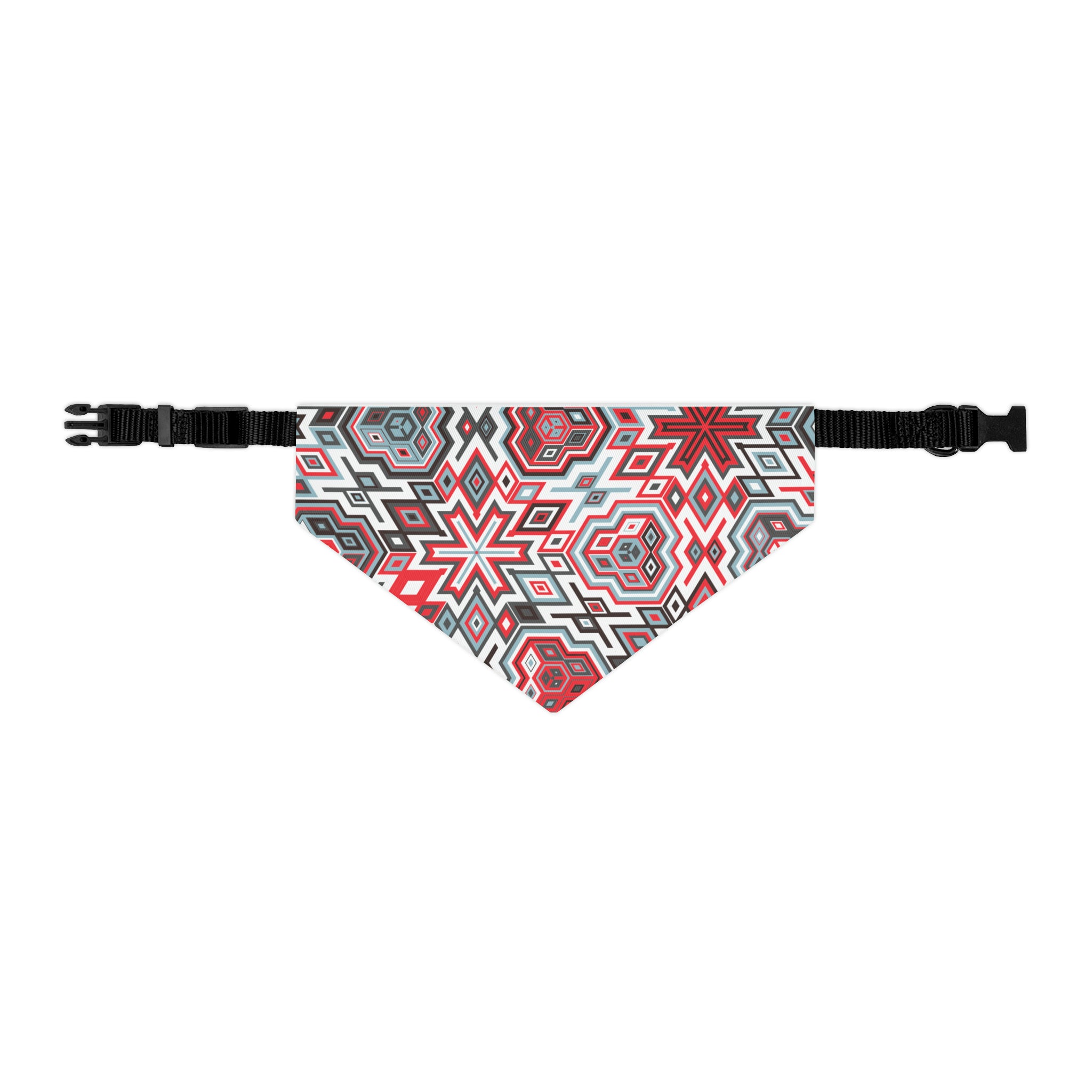 Pet Aztec Pattern Bandana Collar