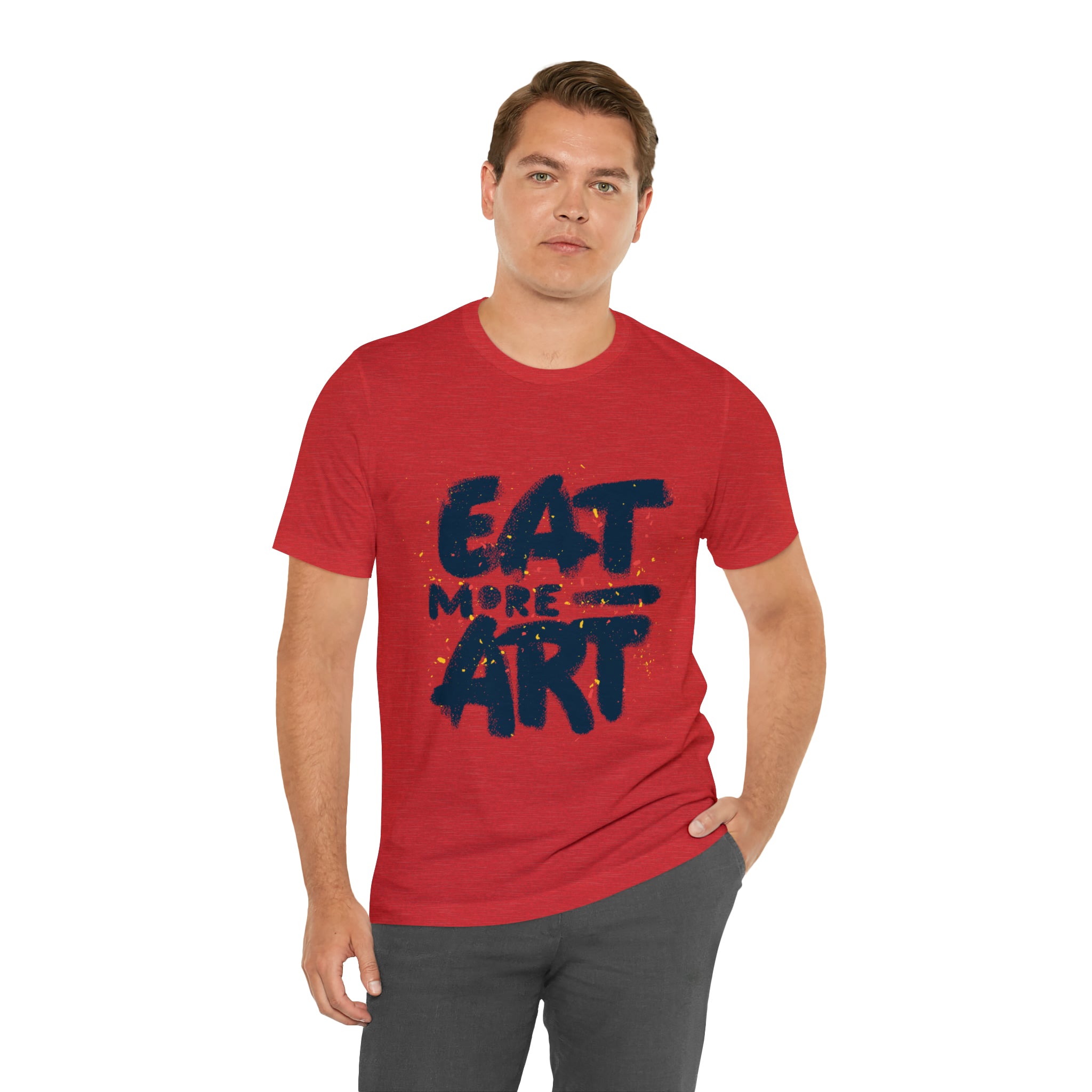 Eat More Art (Graphic) - Unisex T-Shirt