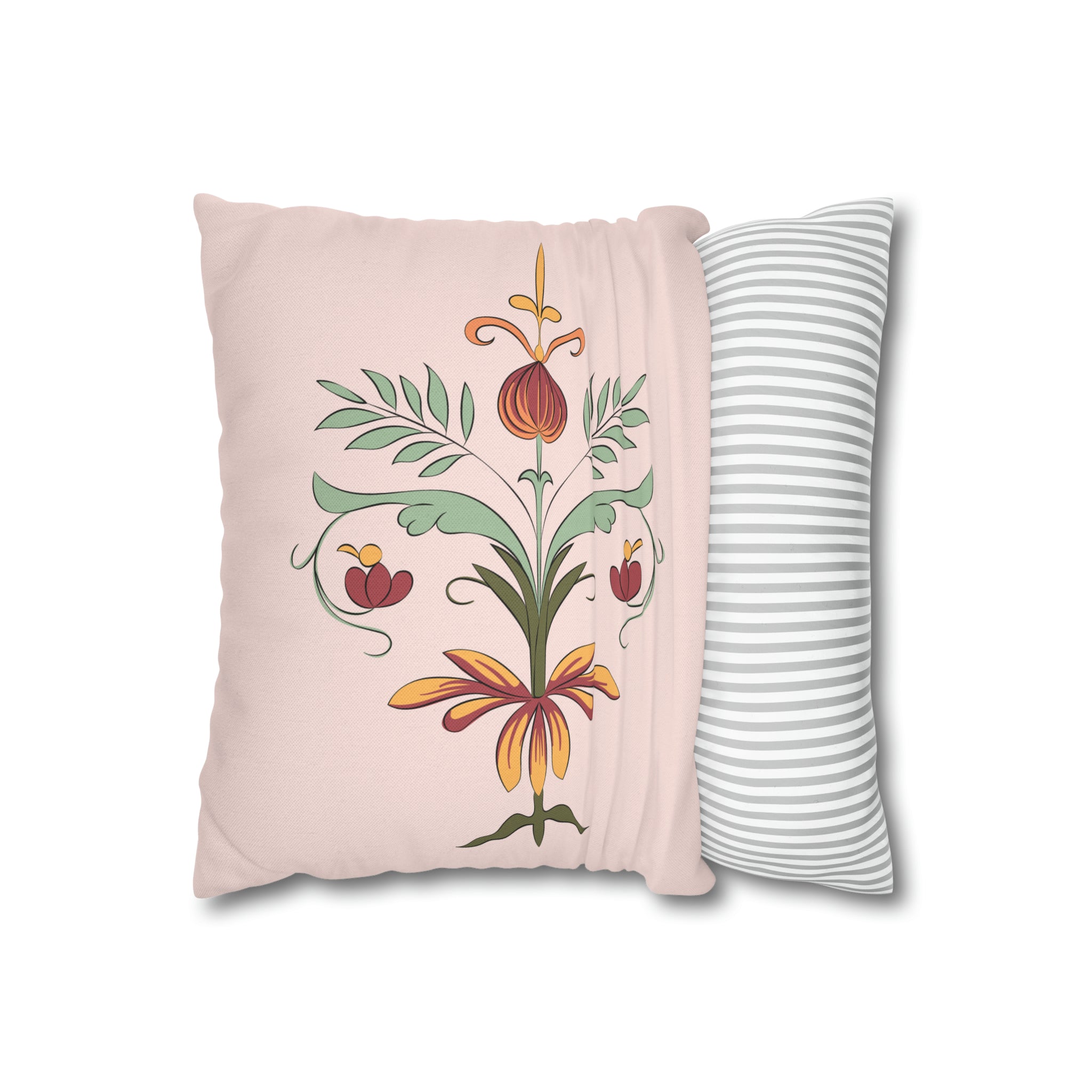 Ethnic Cushion - Spun Polyester Square Pillow Case