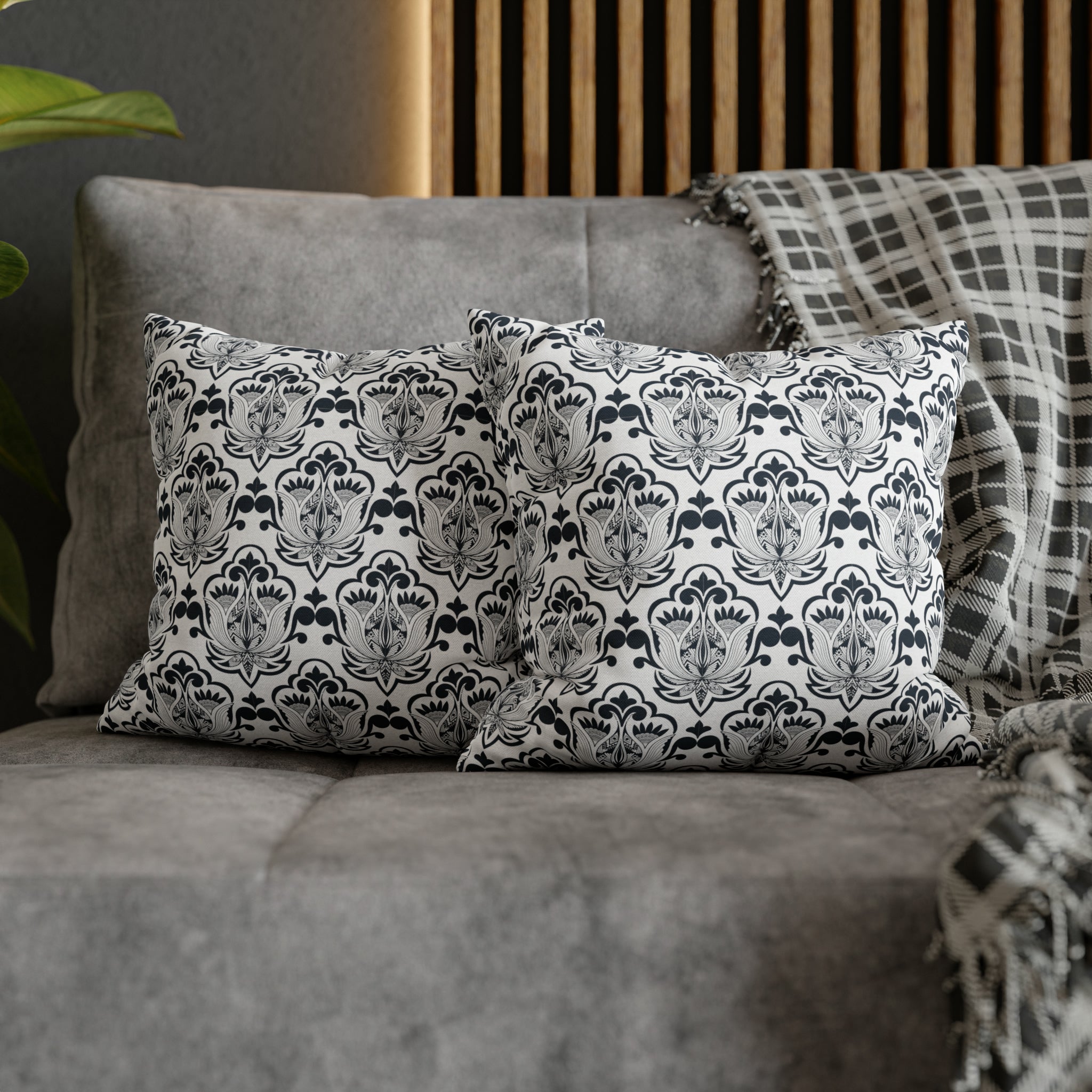 Ethnic Cushion - Spun Polyester Square Pillow Case