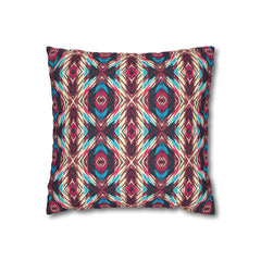 Aztec Pattern Cushion - Spun Polyester Square Pillow Case