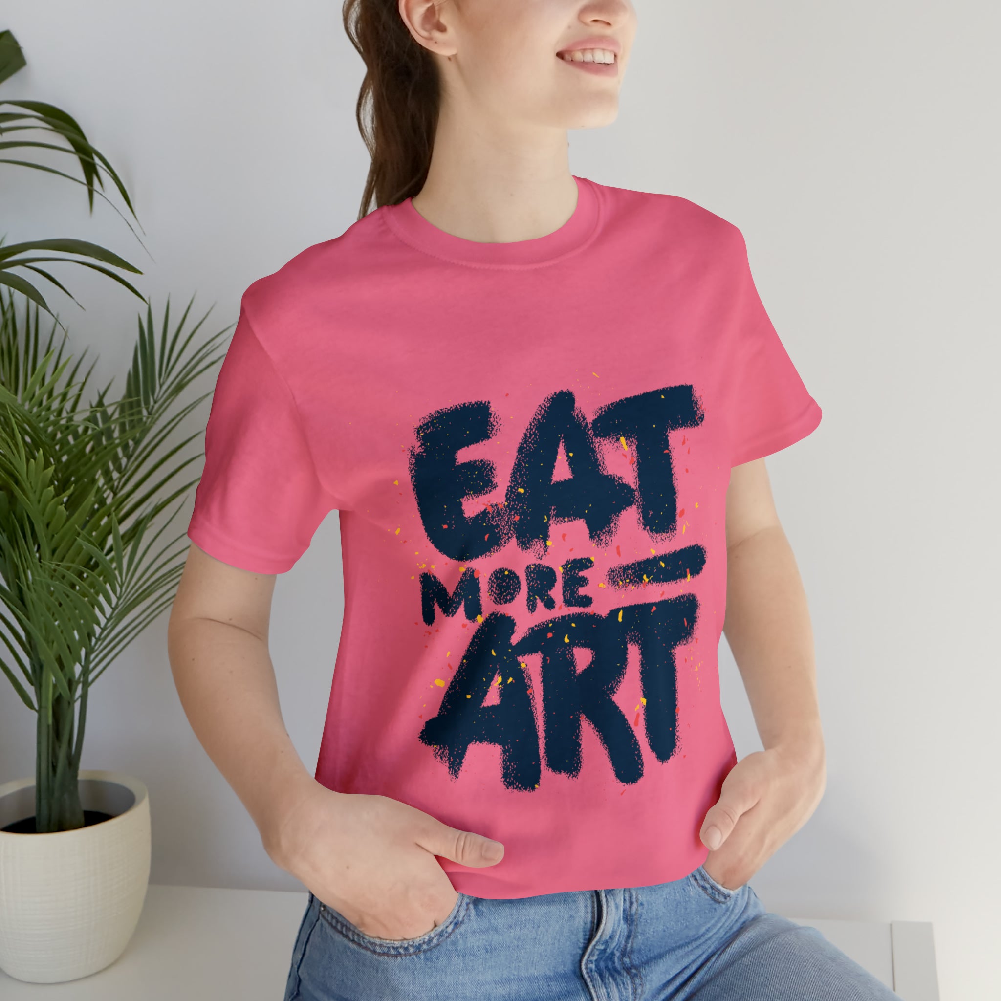 Eat More Art (Graphic) - Unisex T-Shirt