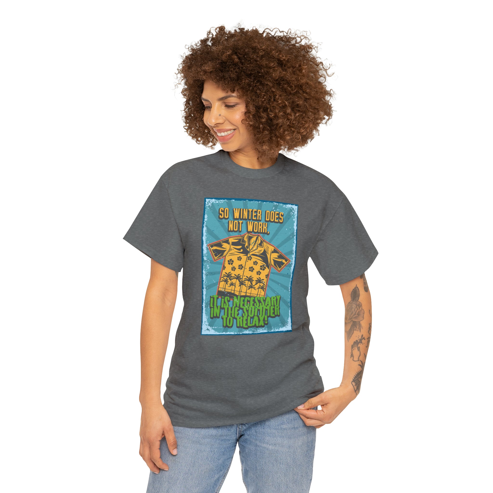 Relaxed Summer (Graphic) - Unisex T-Shirt