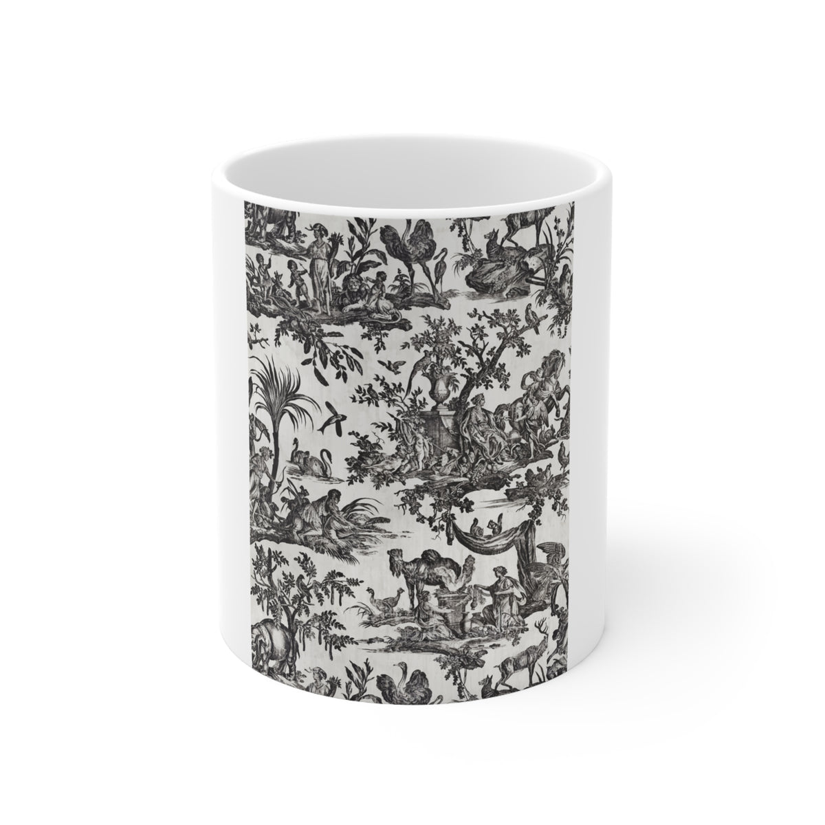 Vintage French Toile (Graphic) Mug - 11 OZ