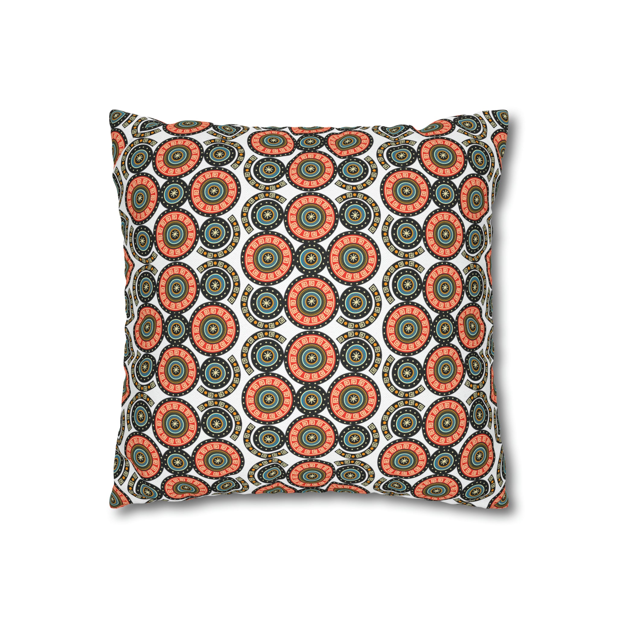 Retro Cushion (Printed) - Spun Polyester Square Pillow Case