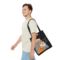 The Catventure (AOP) Tote Bag