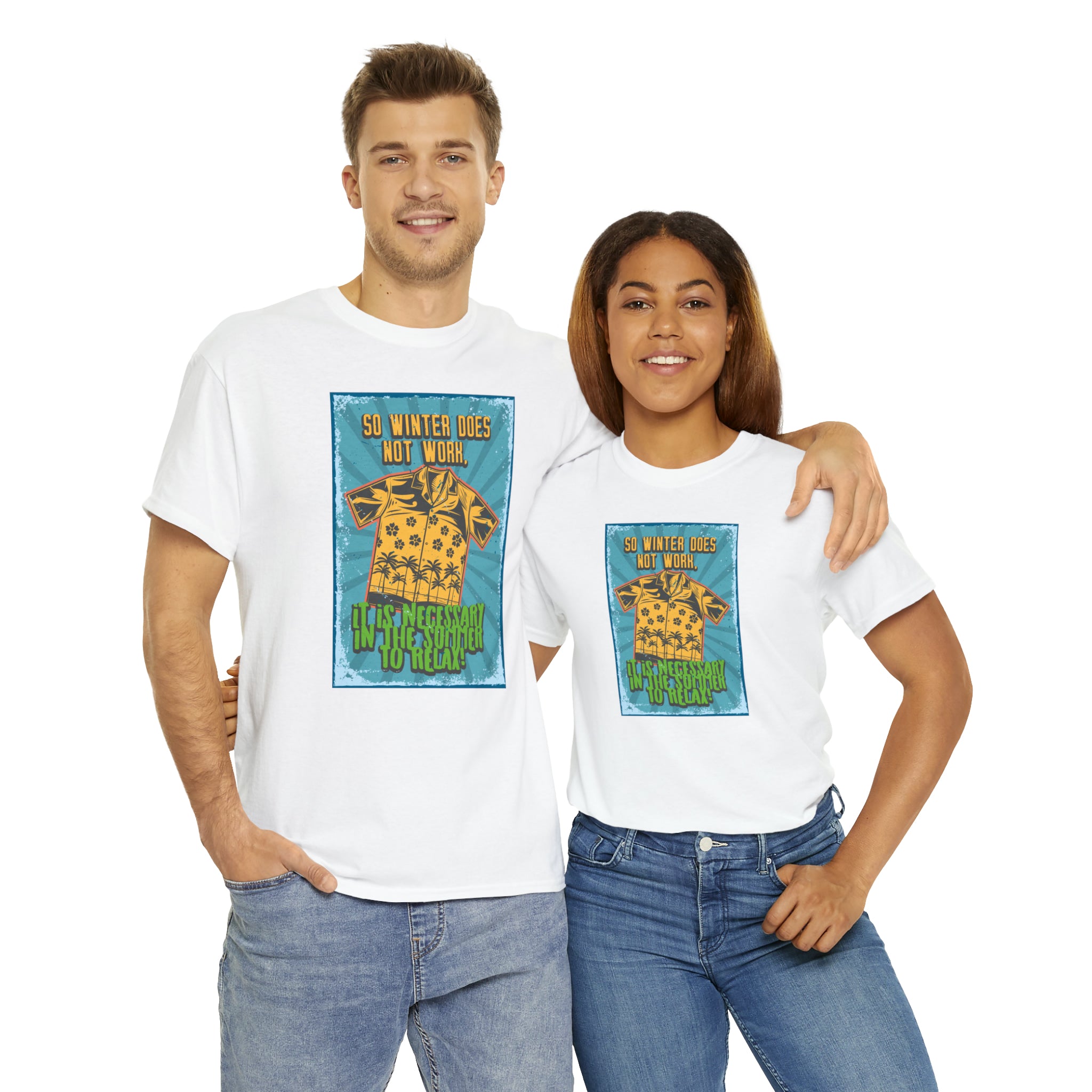 Relaxed Summer (Graphic) - Unisex T-Shirt