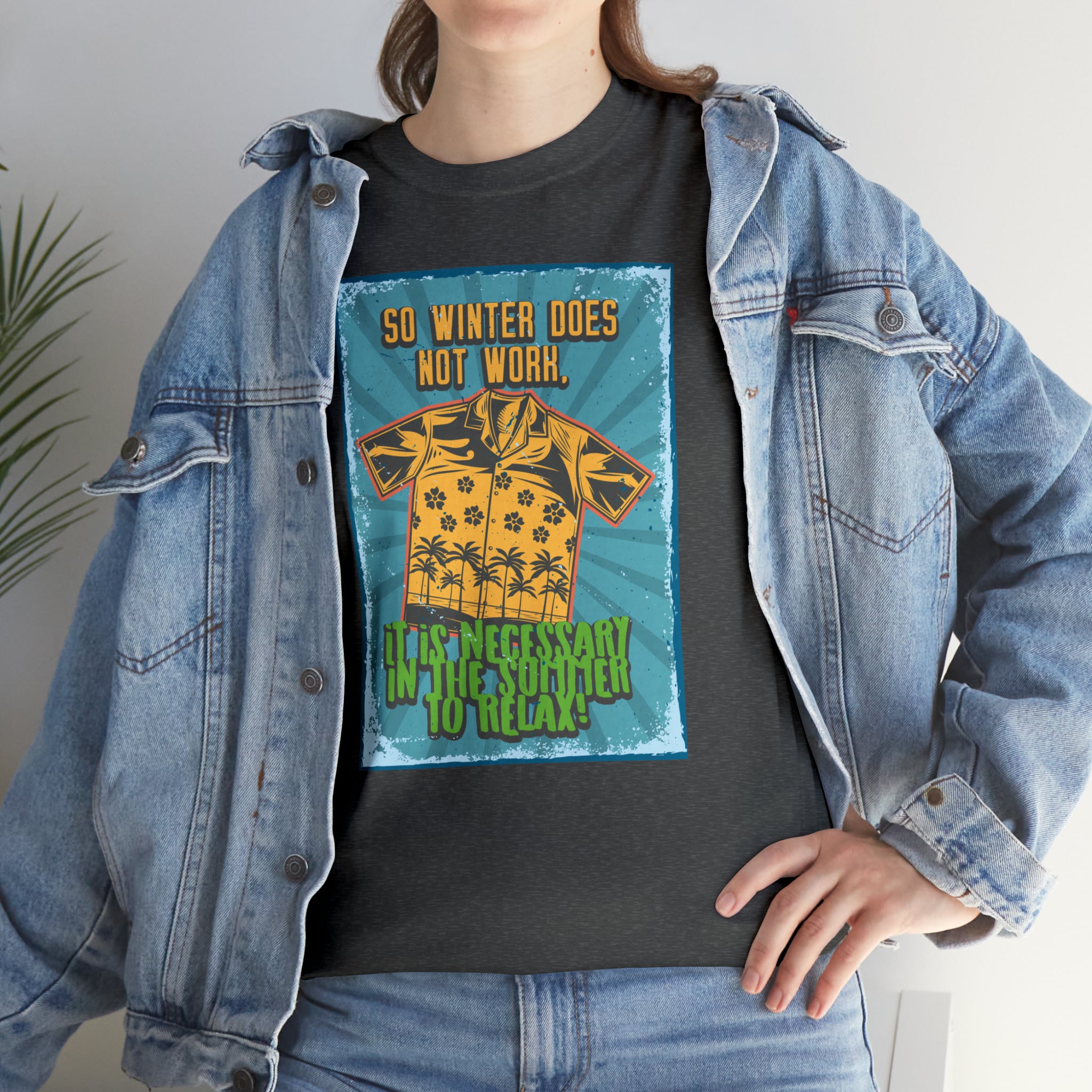 Relaxed Summer (Graphic) - Unisex T-Shirt