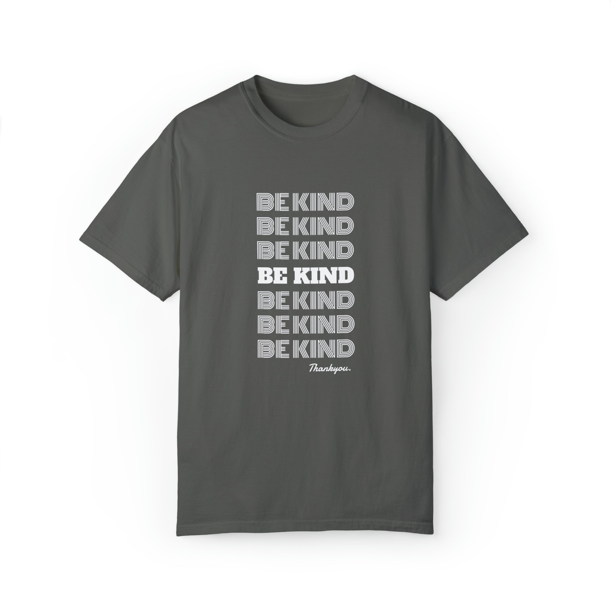 Slogan Garment-Dyed Unisex  T-shirt