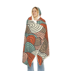 Abstract Pattern Snuggle Blanket