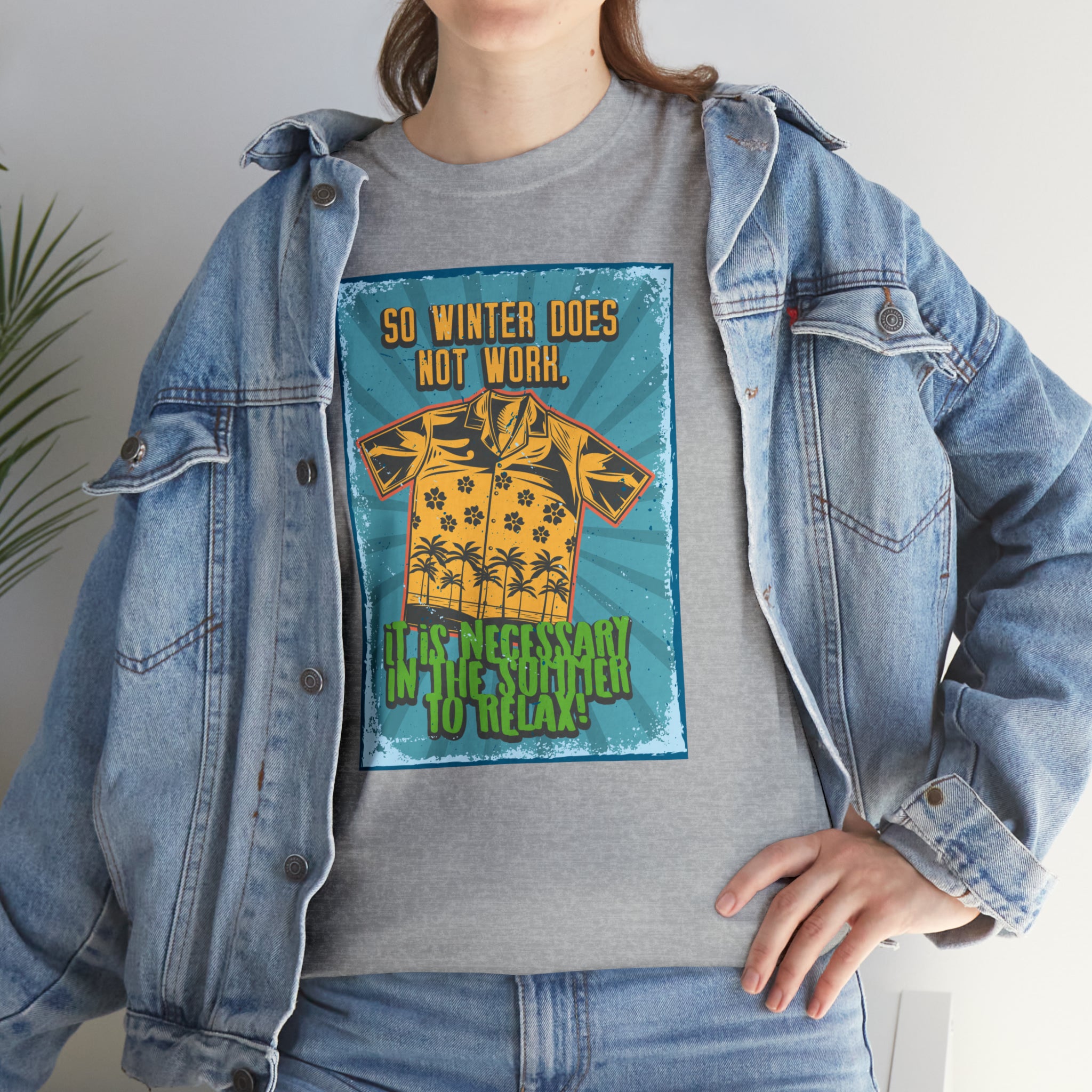 Relaxed Summer (Graphic) - Unisex T-Shirt