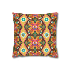 Retro Cushion - Spun Polyester Square Pillow Case