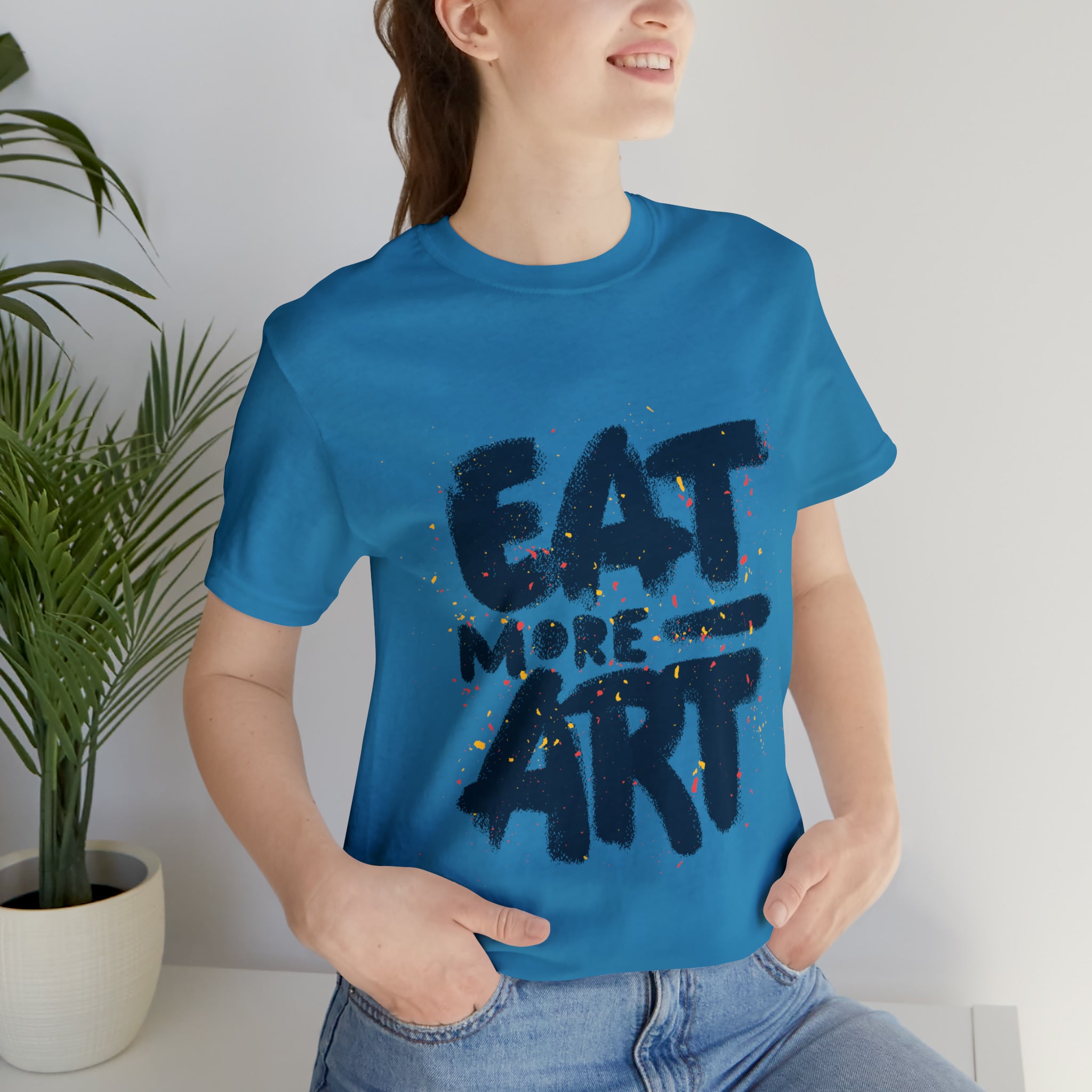 Eat More Art (Graphic) - Unisex T-Shirt