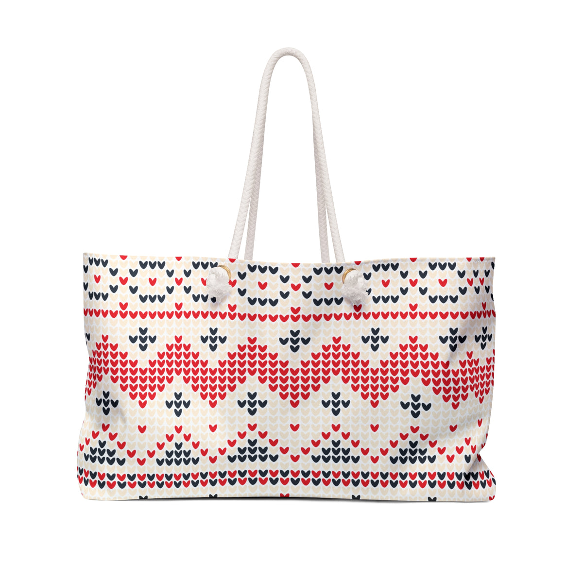 Christmas weekender bag tote